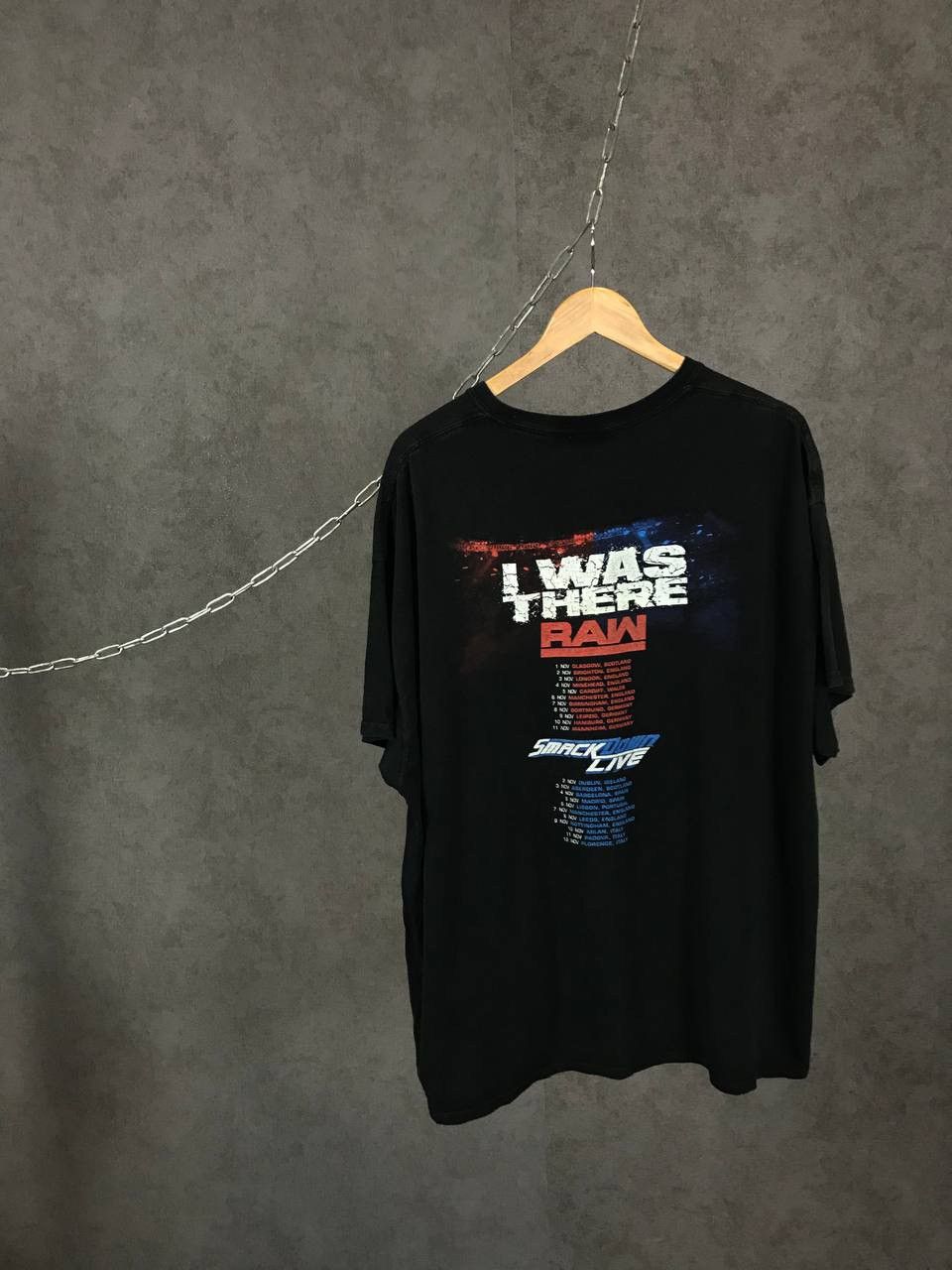 Band Tees SmackDown WWE WWF tour tee Size US XXL / EU 58 / 5 - 2 Thumbnail
