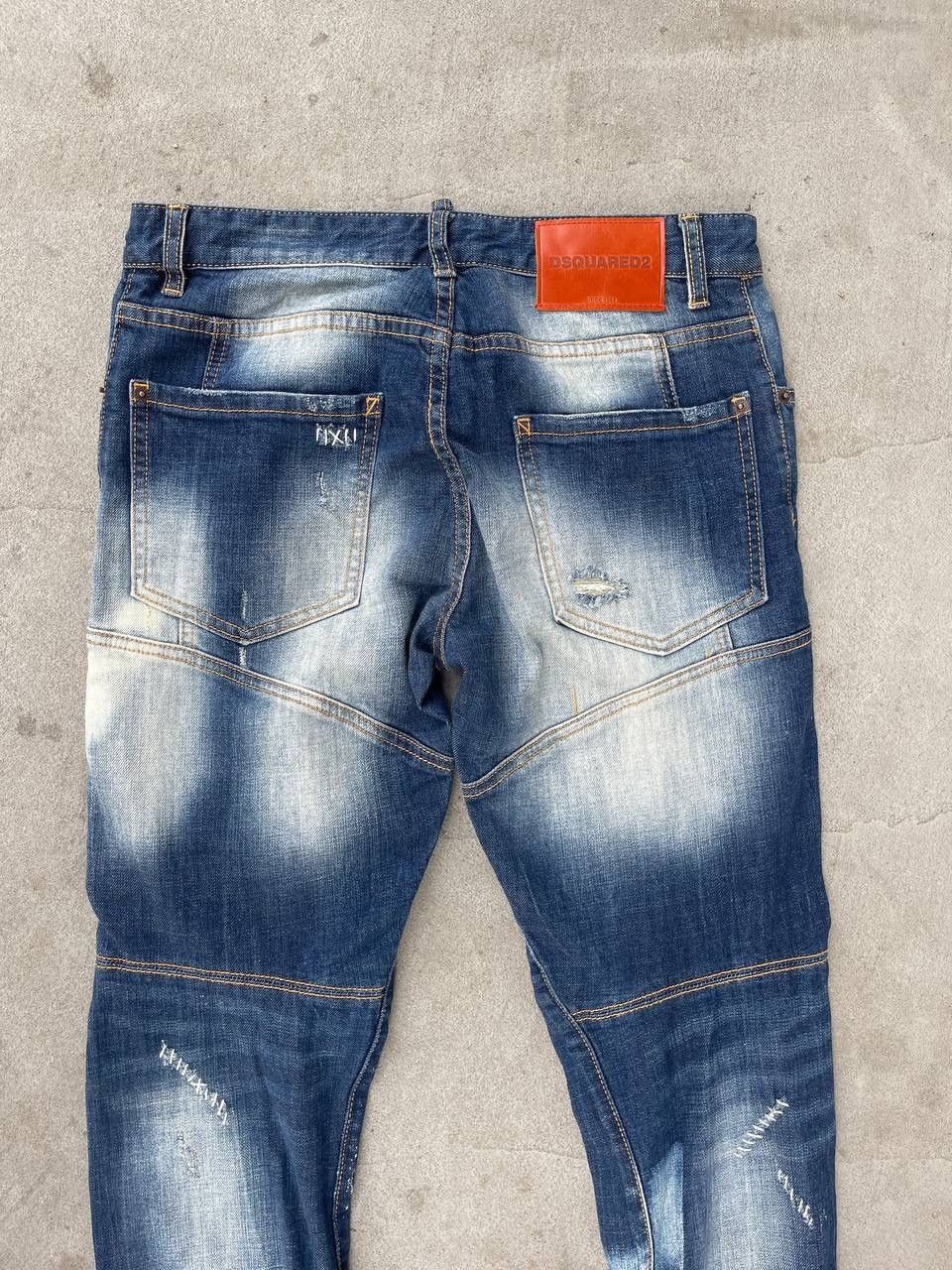 Dsquared2 Vintage DSquared2 Distressed Denim Jeans RARE Size US 30 / EU 46 - 11 Thumbnail