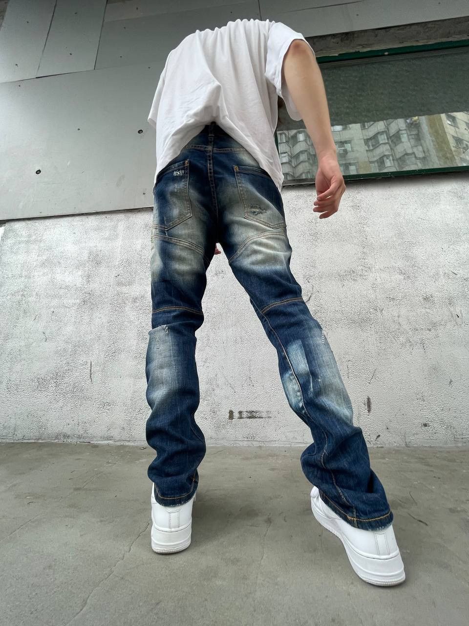 Dsquared2 Vintage DSquared2 Distressed Denim Jeans RARE Size US 30 / EU 46 - 17 Thumbnail