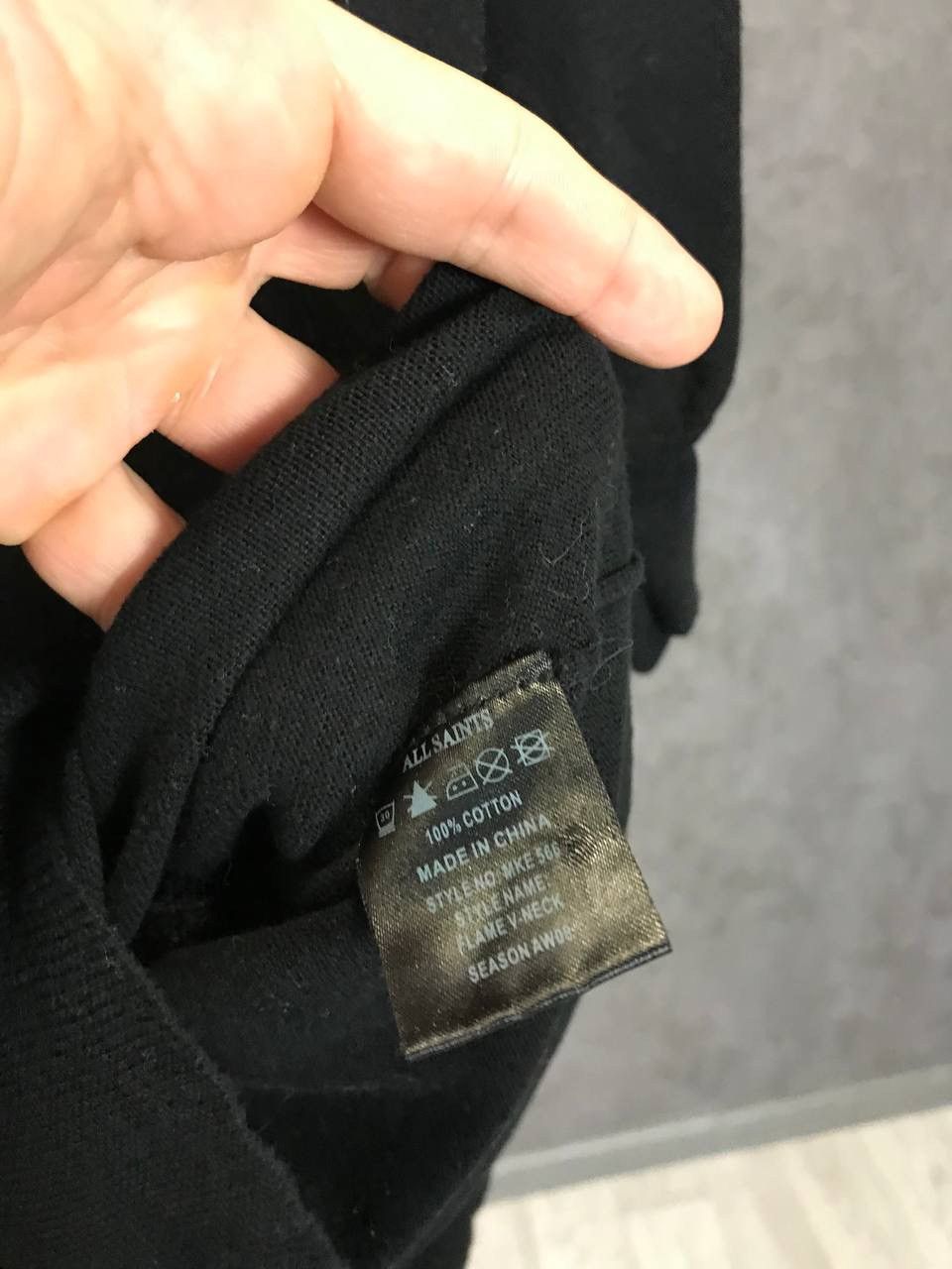 Allsaints Allsaints vintage 3/4 longsleeve Size US S / EU 44-46 / 1 - 4 Thumbnail