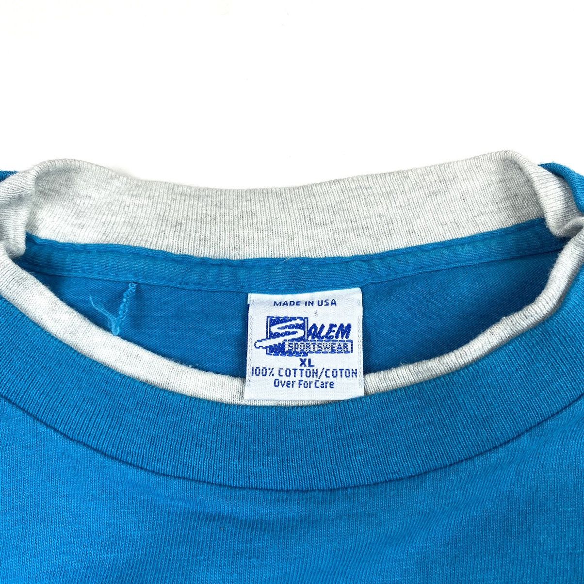 MLB 90’s Vintage Charlotte Hornets T Shirt NBA by Salem Made USA Size US XL / EU 56 / 4 - 11 Thumbnail