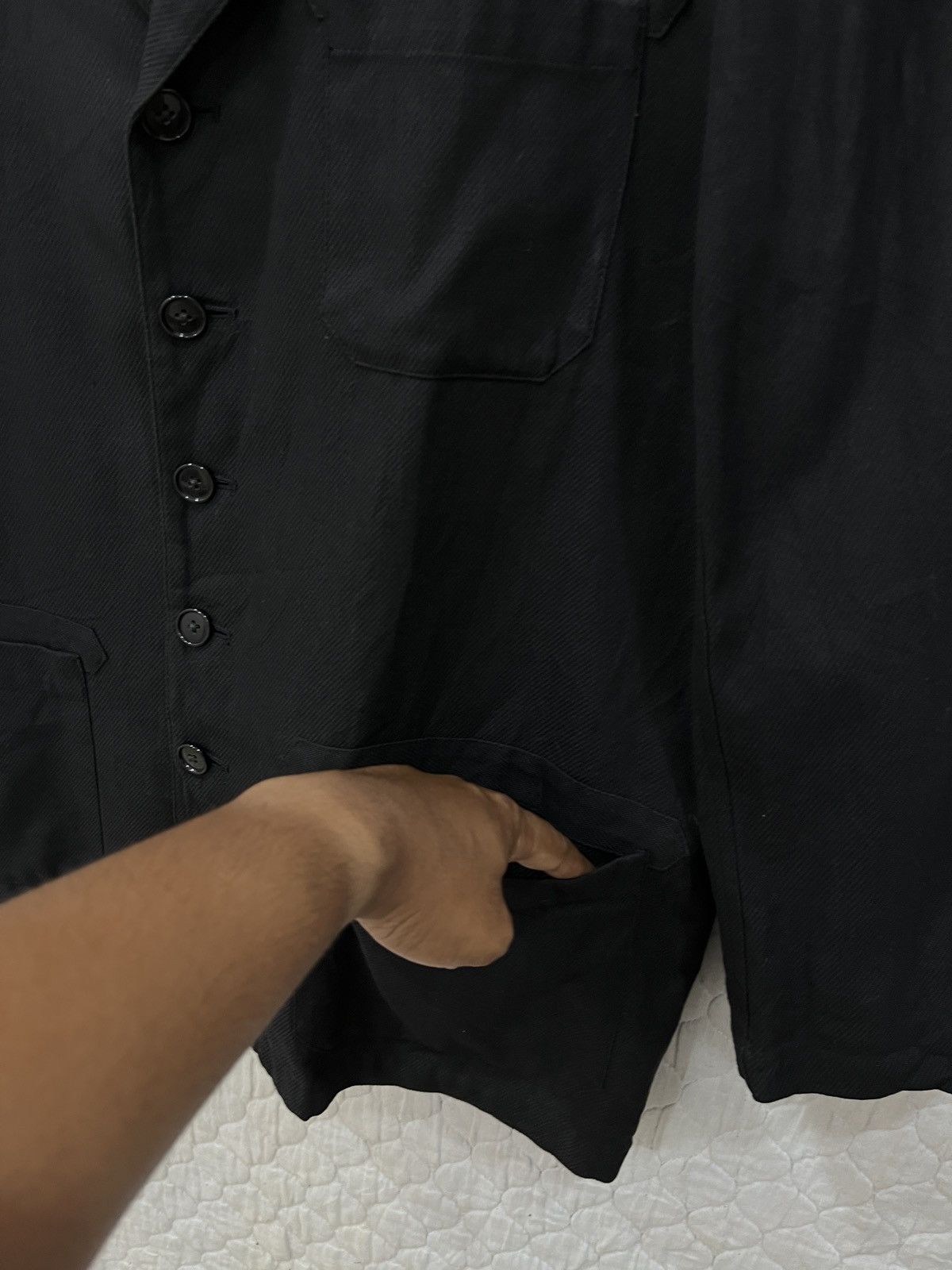Yohji Yamamoto VINTAGE YOHJI YAMAMOTO YS FOR MEN JACKET Size US M / EU 48-50 / 2 - 9 Thumbnail