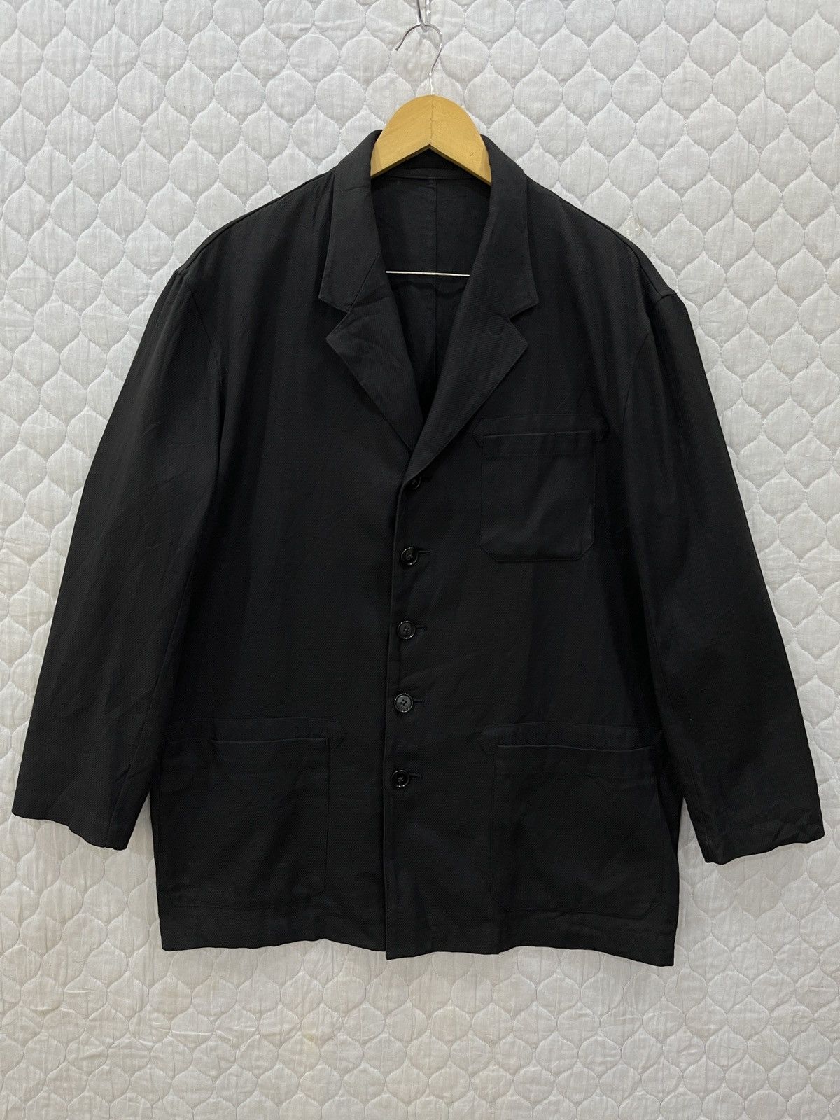 Yohji Yamamoto VINTAGE YOHJI YAMAMOTO YS FOR MEN JACKET Size US M / EU 48-50 / 2 - 2 Thumbnail