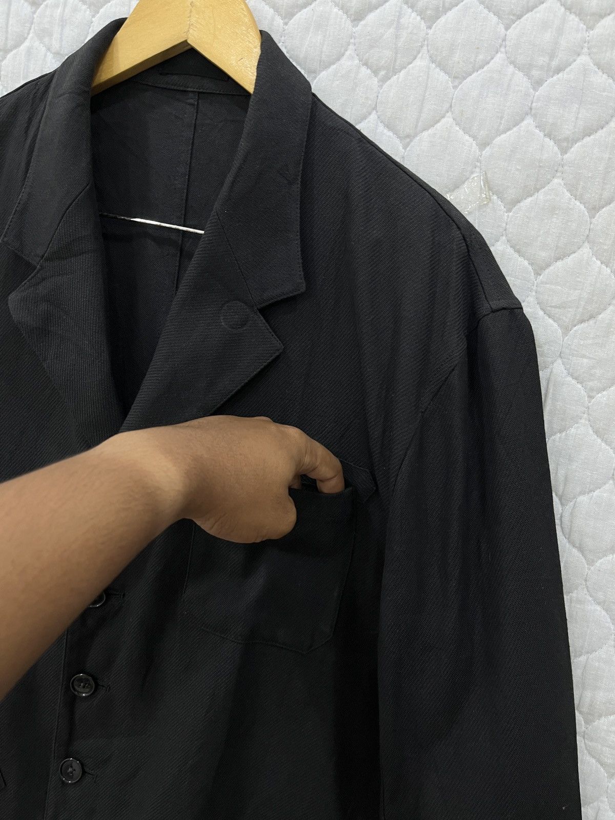 Yohji Yamamoto VINTAGE YOHJI YAMAMOTO YS FOR MEN JACKET Size US M / EU 48-50 / 2 - 10 Thumbnail