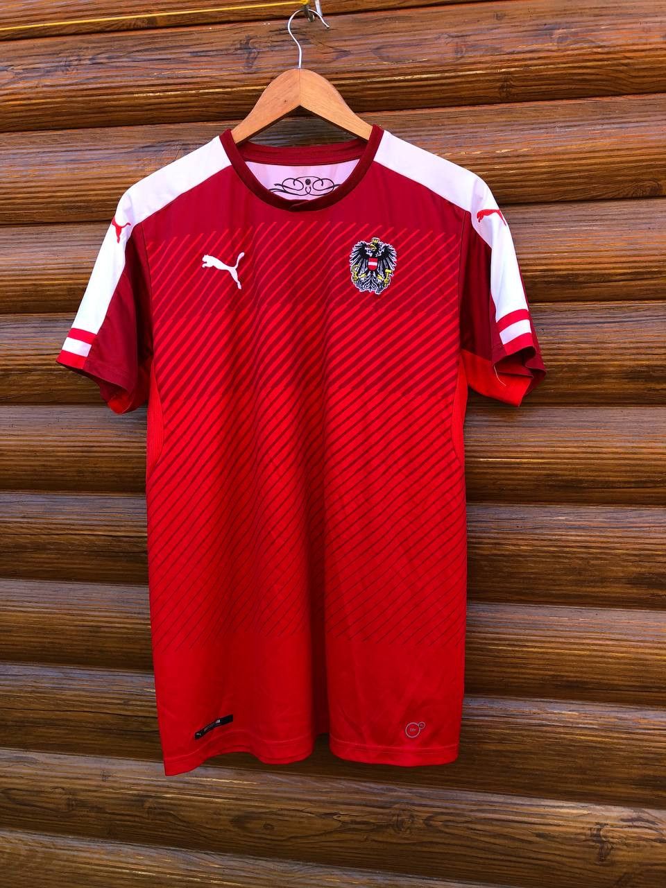 Puma AUSTRIA HOME FOOTBALL SHIRT SOCCER JERSEY PUMA Size US M / EU 48-50 / 2 - 1 Thumbnail