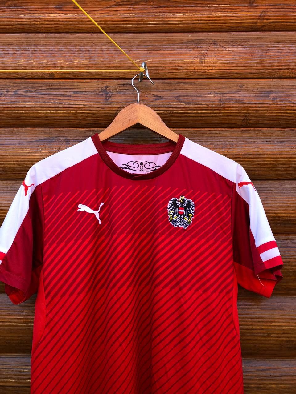 Puma AUSTRIA HOME FOOTBALL SHIRT SOCCER JERSEY PUMA Size US M / EU 48-50 / 2 - 2 Thumbnail