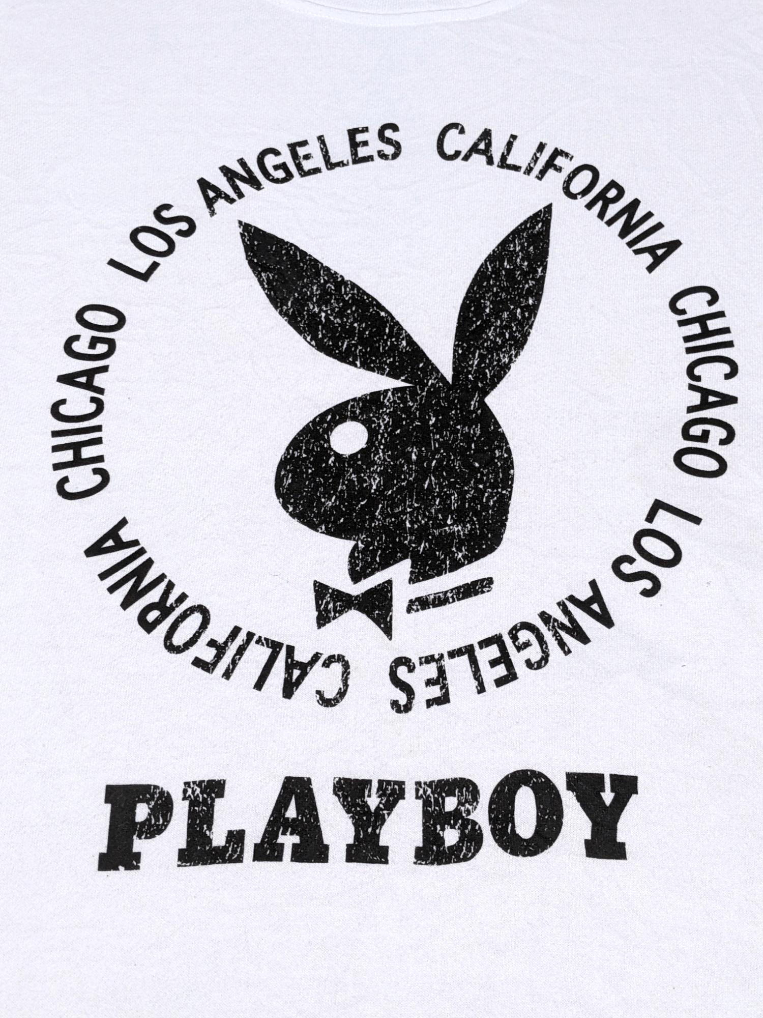 Playboy × Vintage Vintage Playboy LA Big Logo Side Tape Sweatshirt Size US L / EU 52-54 / 3 - 4 Thumbnail