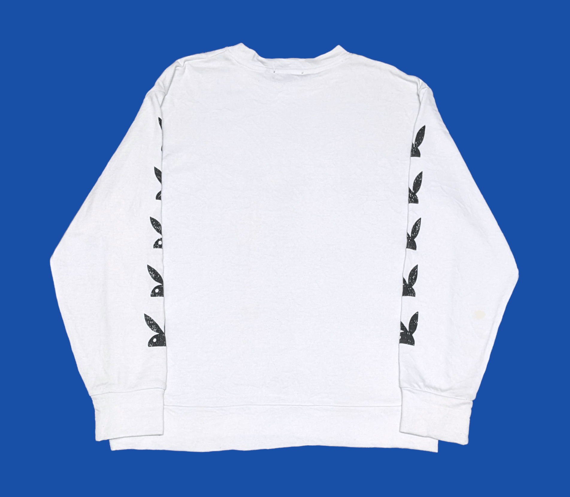 Playboy × Vintage Vintage Playboy LA Big Logo Side Tape Sweatshirt Size US L / EU 52-54 / 3 - 3 Thumbnail