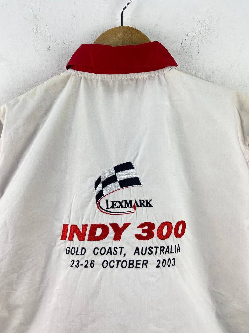 NASCAR Vintage Lexmark Indy 300 shirt grand prix championship Size US S / EU 44-46 / 1 - 9 Thumbnail