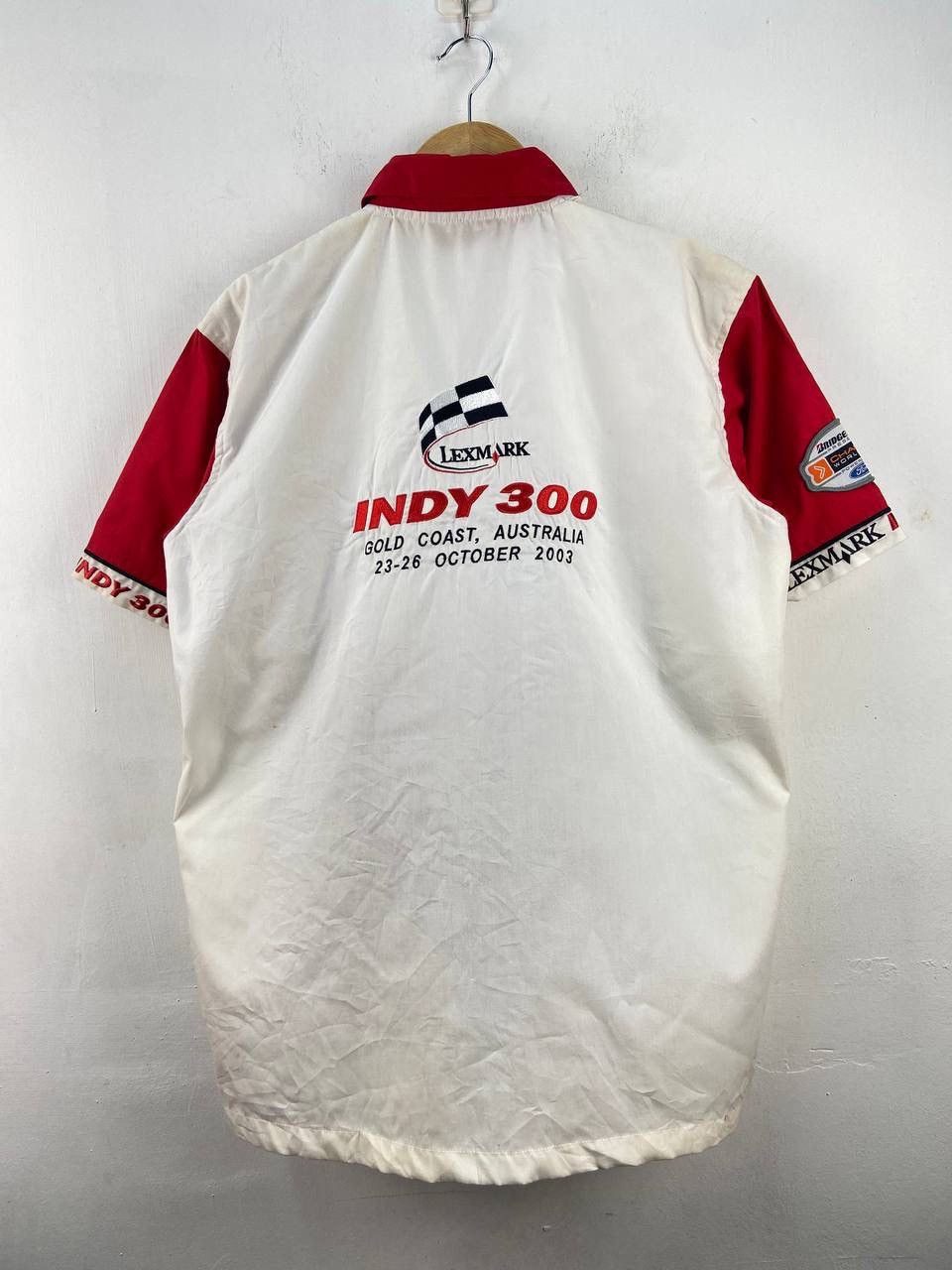 NASCAR Vintage Lexmark Indy 300 shirt grand prix championship Size US S / EU 44-46 / 1 - 2 Thumbnail