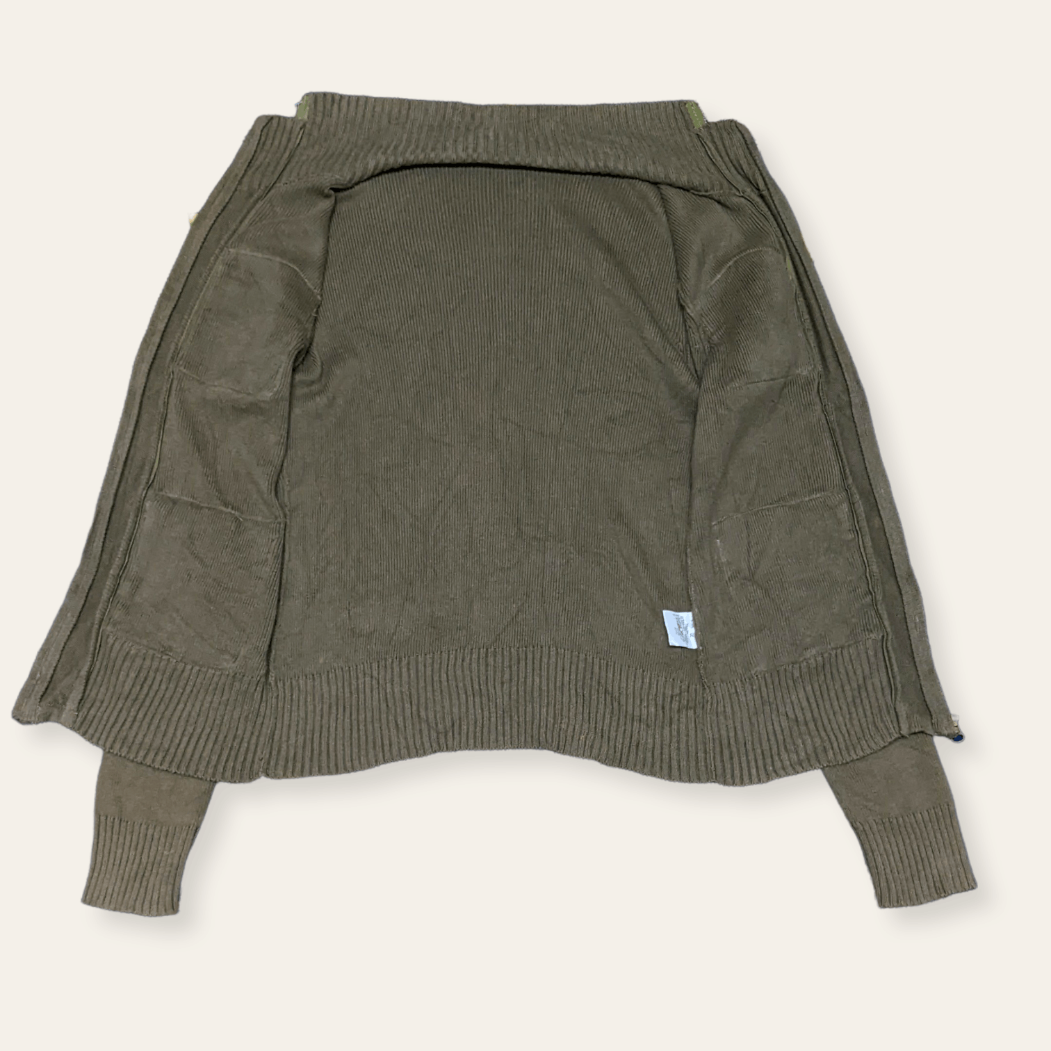 20471120 × Japanese Brand × Vintage Vintage Utility Techwear Army Style Mock Sweater Size US M / EU 48-50 / 2 - 6 Thumbnail