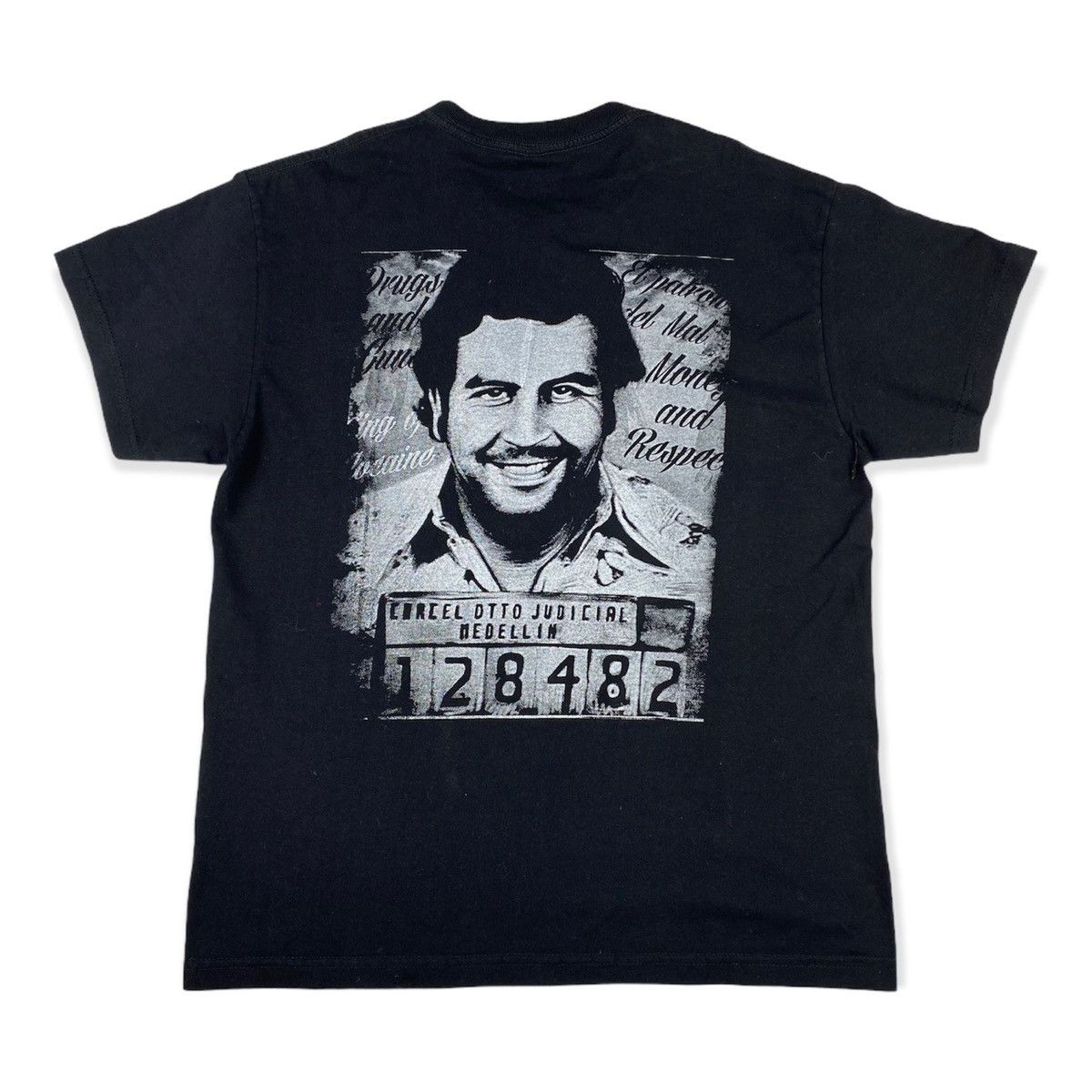 Band Tees RARE! 90’s Vintage Al Capone T Shirt Cocaine Criminal Weapon Size US M / EU 48-50 / 2 - 5 Thumbnail
