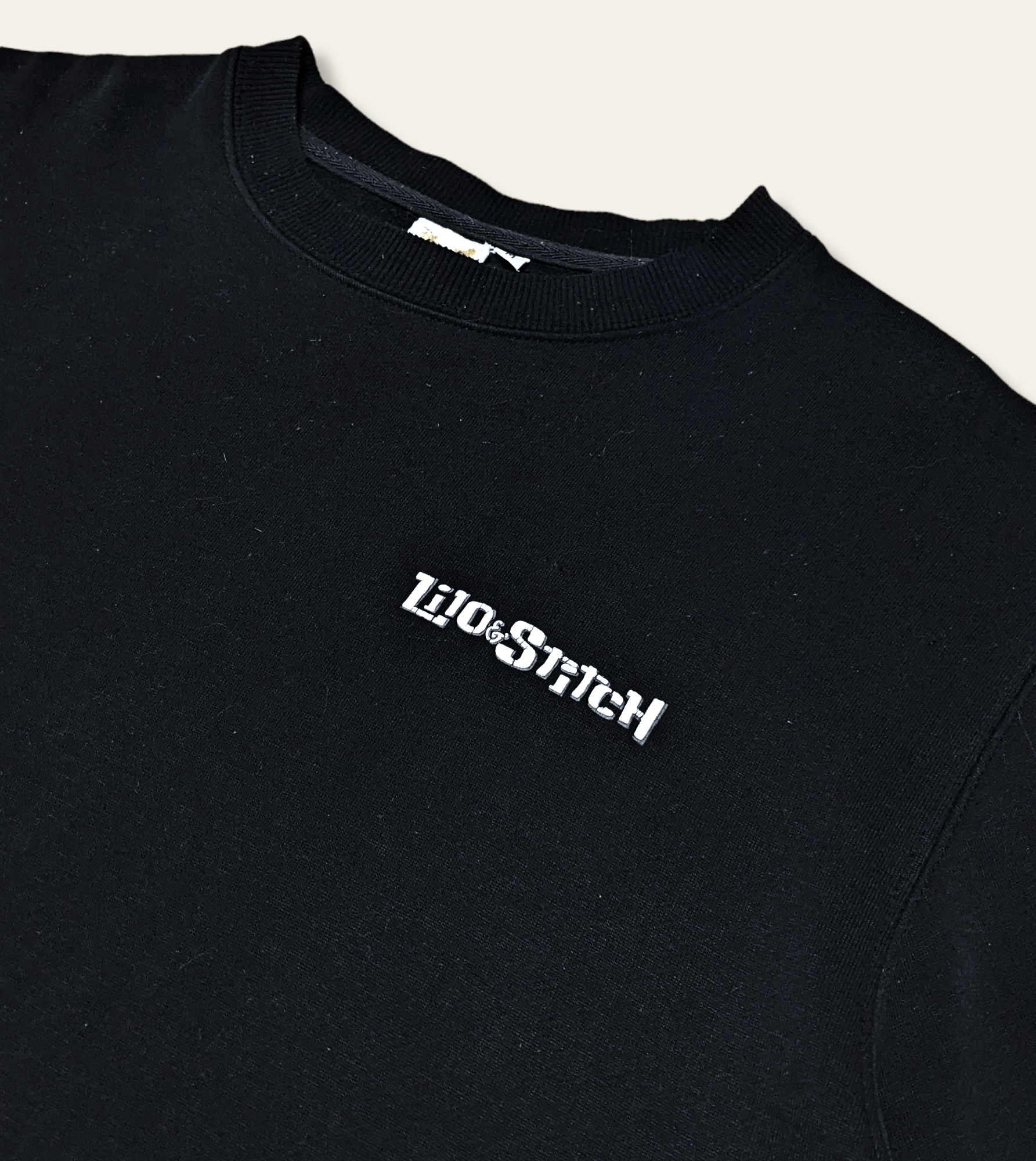 Cartoon Network × Disney × Vintage Vintage Y2K Lilo And Stitch Spellout Crewneck Sweatshirt Size US M / EU 48-50 / 2 - 7 Thumbnail