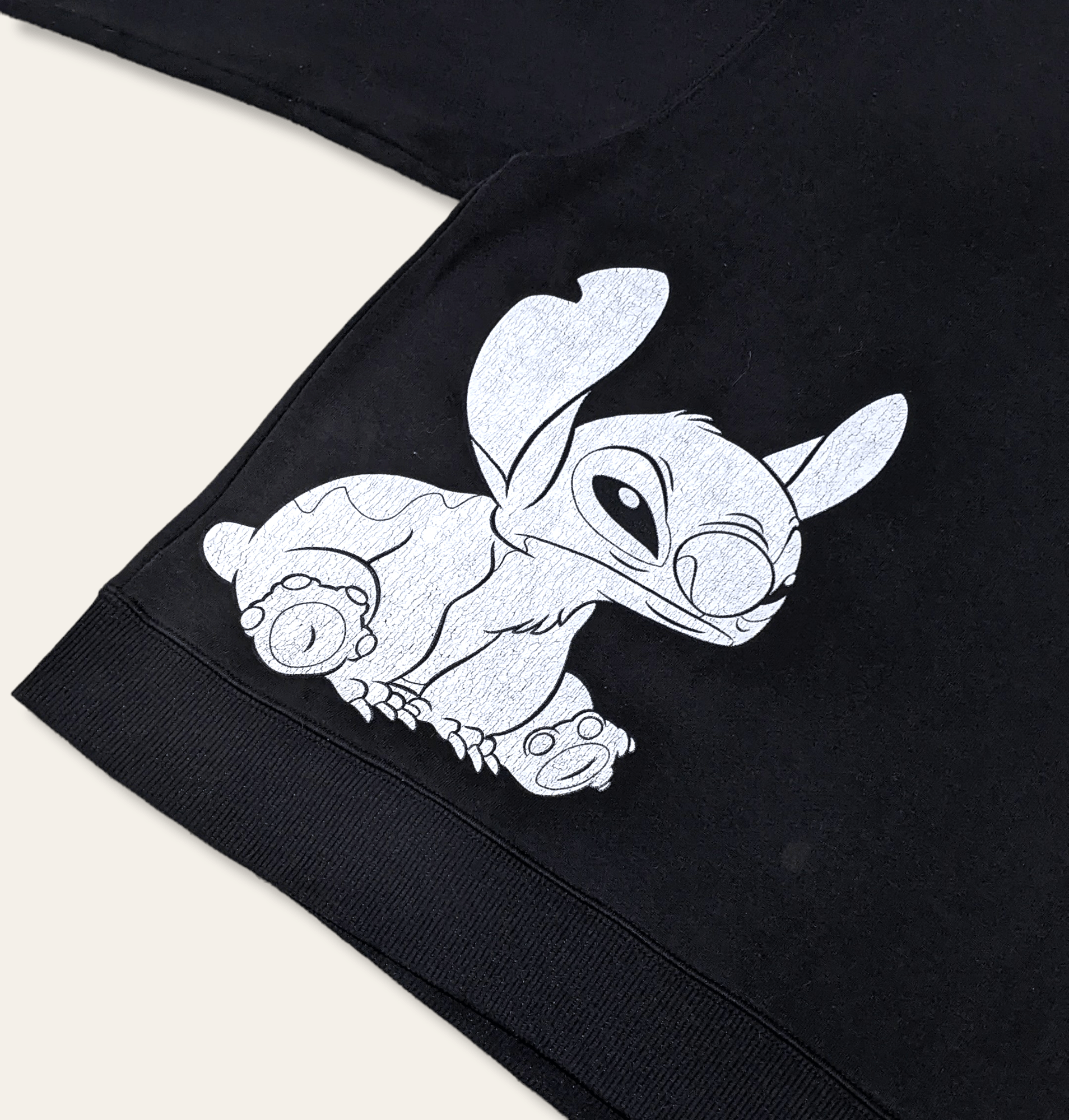 Cartoon Network × Disney × Vintage Vintage Y2K Lilo And Stitch Spellout Crewneck Sweatshirt Size US M / EU 48-50 / 2 - 9 Thumbnail
