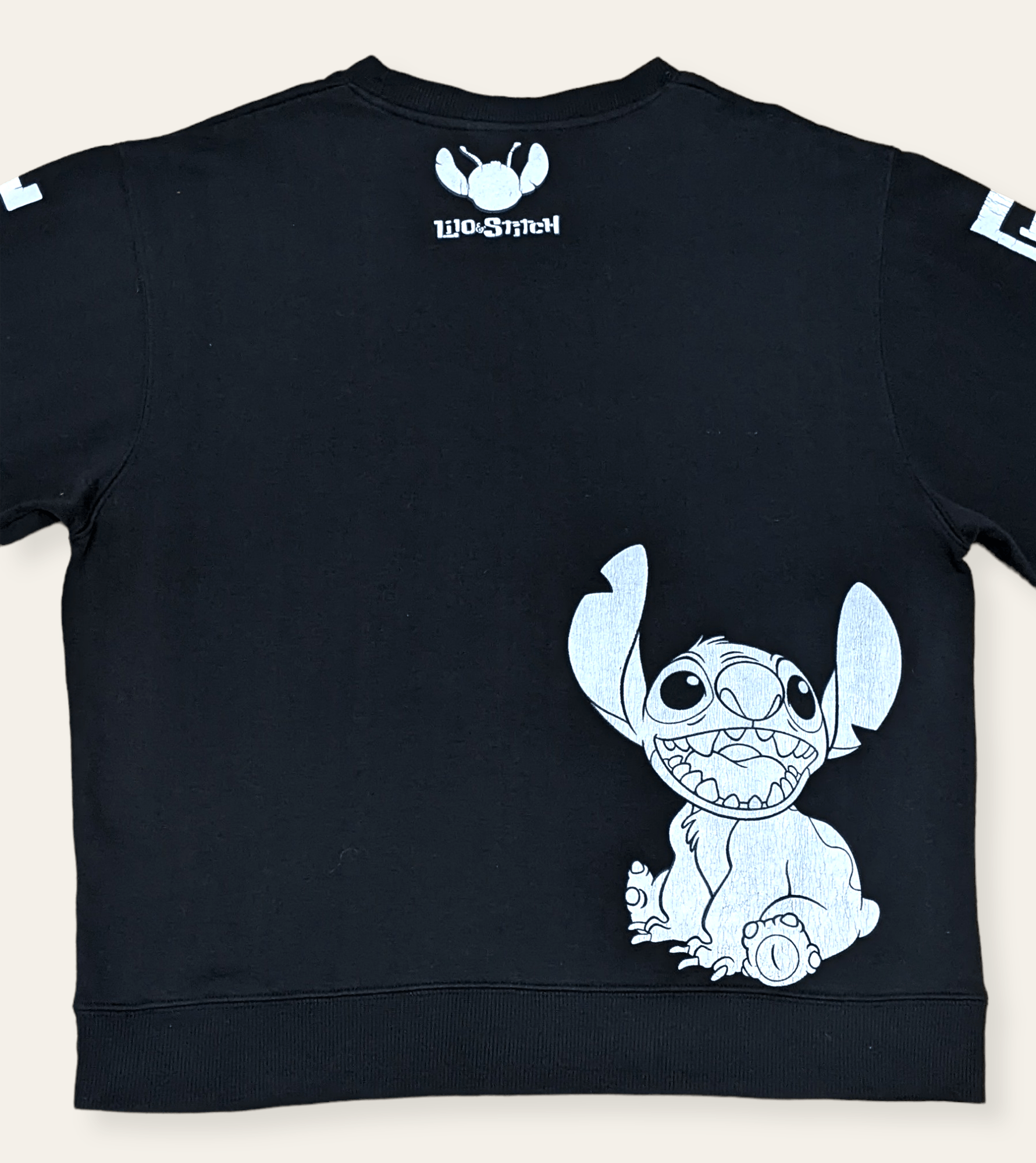 Cartoon Network × Disney × Vintage Vintage Y2K Lilo And Stitch Spellout Crewneck Sweatshirt Size US M / EU 48-50 / 2 - 4 Thumbnail