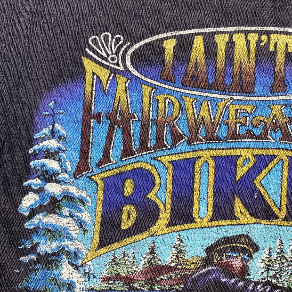 Harley Davidson 80’s Vintage Harley Davidson T Shirt FireWeather Biker Size US M / EU 48-50 / 2 - 6 Thumbnail