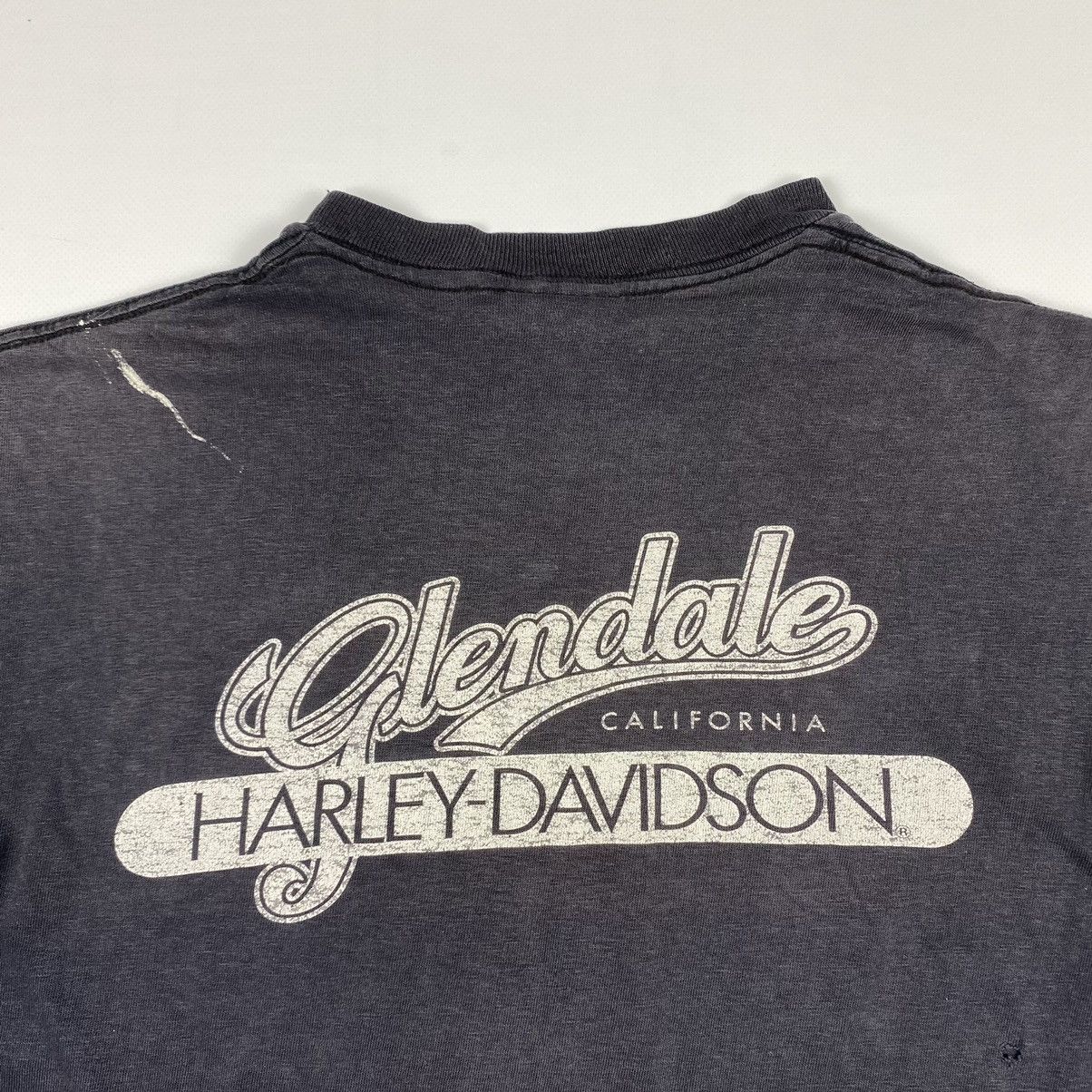 Harley Davidson 80’s Vintage Harley Davidson T Shirt FireWeather Biker Size US M / EU 48-50 / 2 - 14 Thumbnail