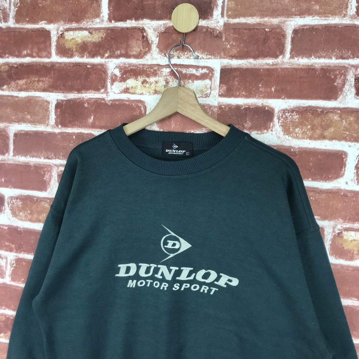 Dunlop × Vintage Vintage Dunlop Team Motorsport Racing Sweatshirt Size US M / EU 48-50 / 2 - 4 Thumbnail