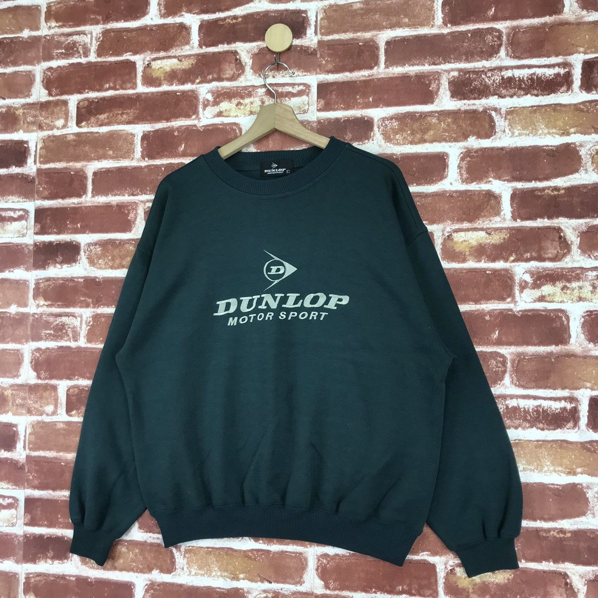 Dunlop × Vintage Vintage Dunlop Team Motorsport Racing Sweatshirt Size US M / EU 48-50 / 2 - 2 Thumbnail