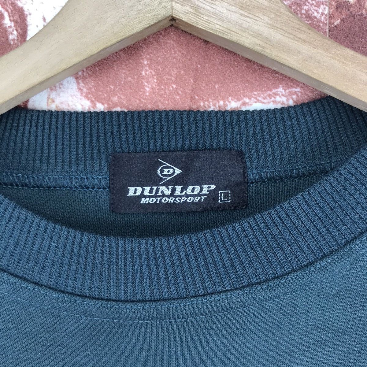 Dunlop × Vintage Vintage Dunlop Team Motorsport Racing Sweatshirt Size US M / EU 48-50 / 2 - 7 Thumbnail