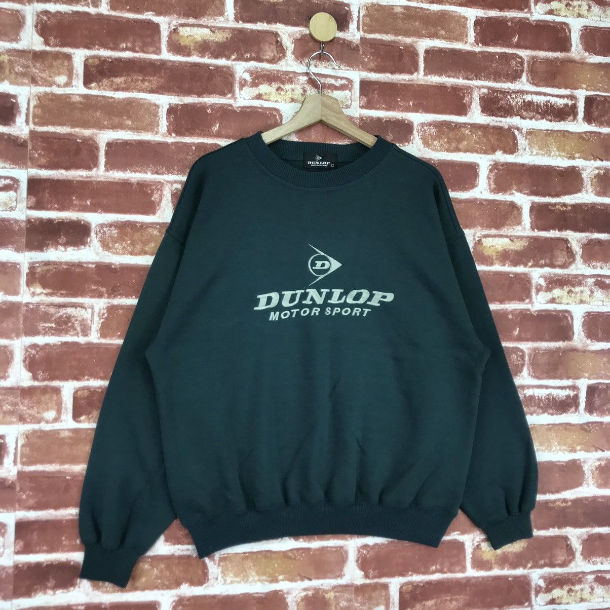 Dunlop × Vintage Vintage Dunlop Team Motorsport Racing Sweatshirt Size US M / EU 48-50 / 2 - 3 Thumbnail
