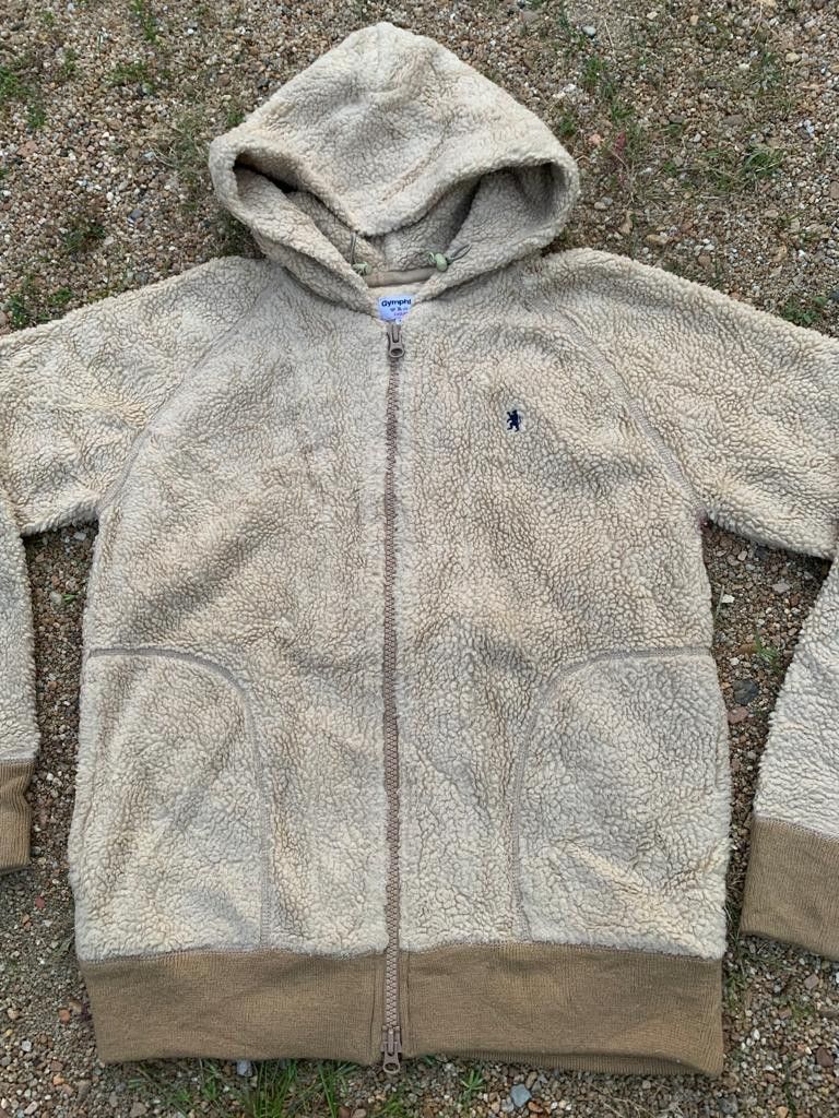 Japanese Brand × Vintage Gymphlex Hoodie sherpa Jacket Size US M / EU 48-50 / 2 - 3 Thumbnail