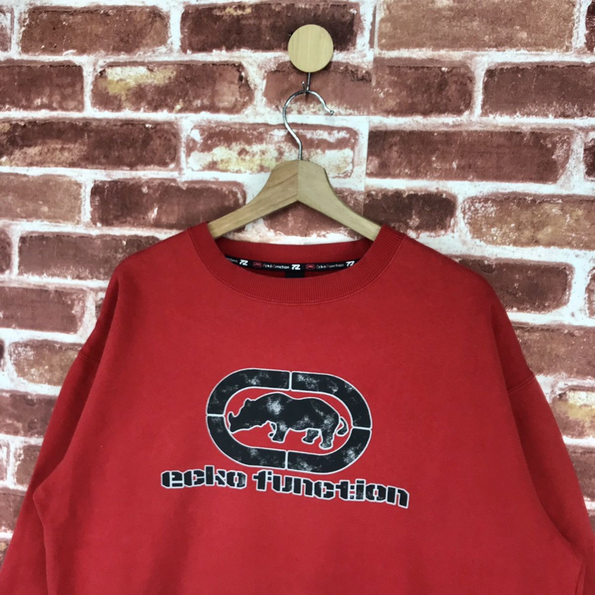 Rap Tees × Vintage Vintage Ecko Function Sweatshirt Size US XL / EU 56 / 4 - 2 Thumbnail