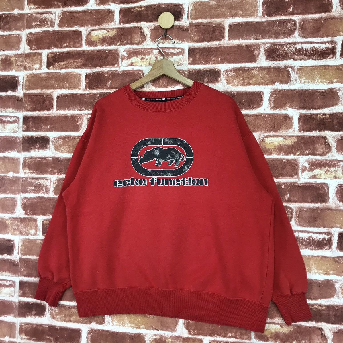 Rap Tees × Vintage Vintage Ecko Function Sweatshirt Size US XL / EU 56 / 4 - 4 Thumbnail