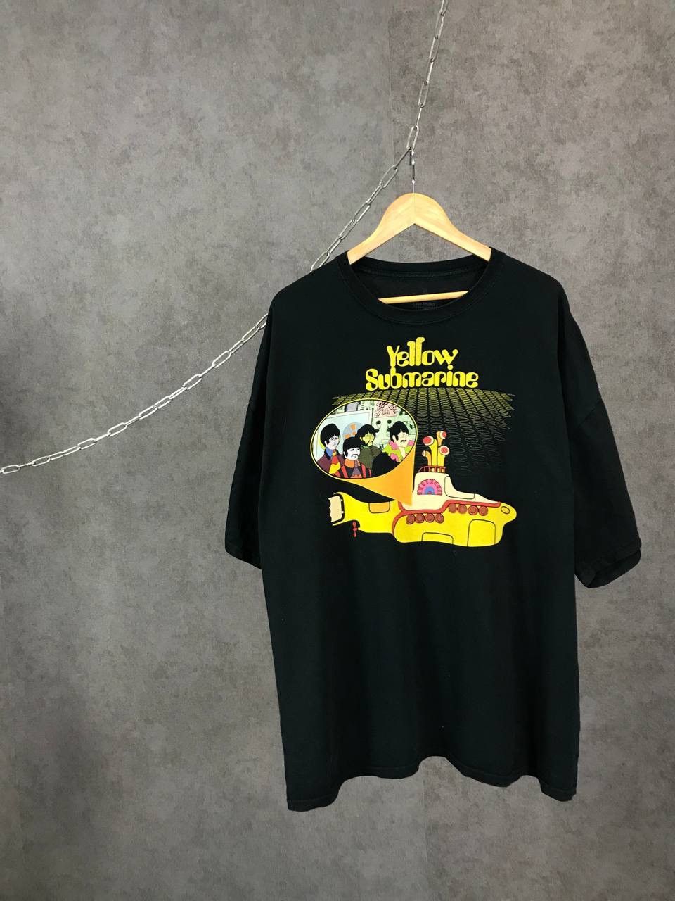 The Beatles Yellow Submarine rock band tee