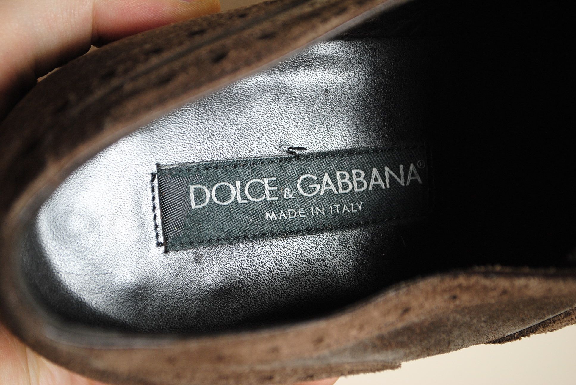 Dolce & Gabbana Dolce & Gabbana Suede Brogues Size 10 Size US 10 / EU 43 - 8 Thumbnail