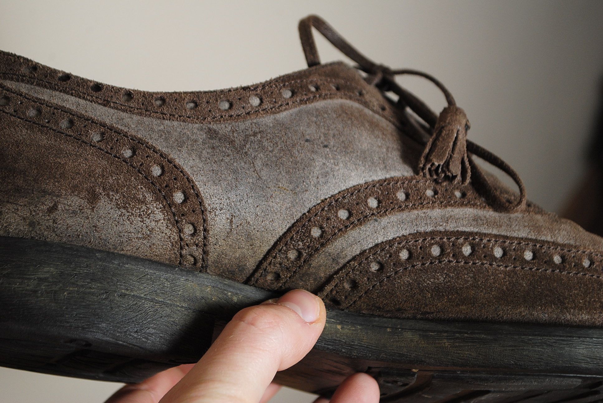 Dolce & Gabbana Dolce & Gabbana Suede Brogues Size 10 Size US 10 / EU 43 - 12 Thumbnail