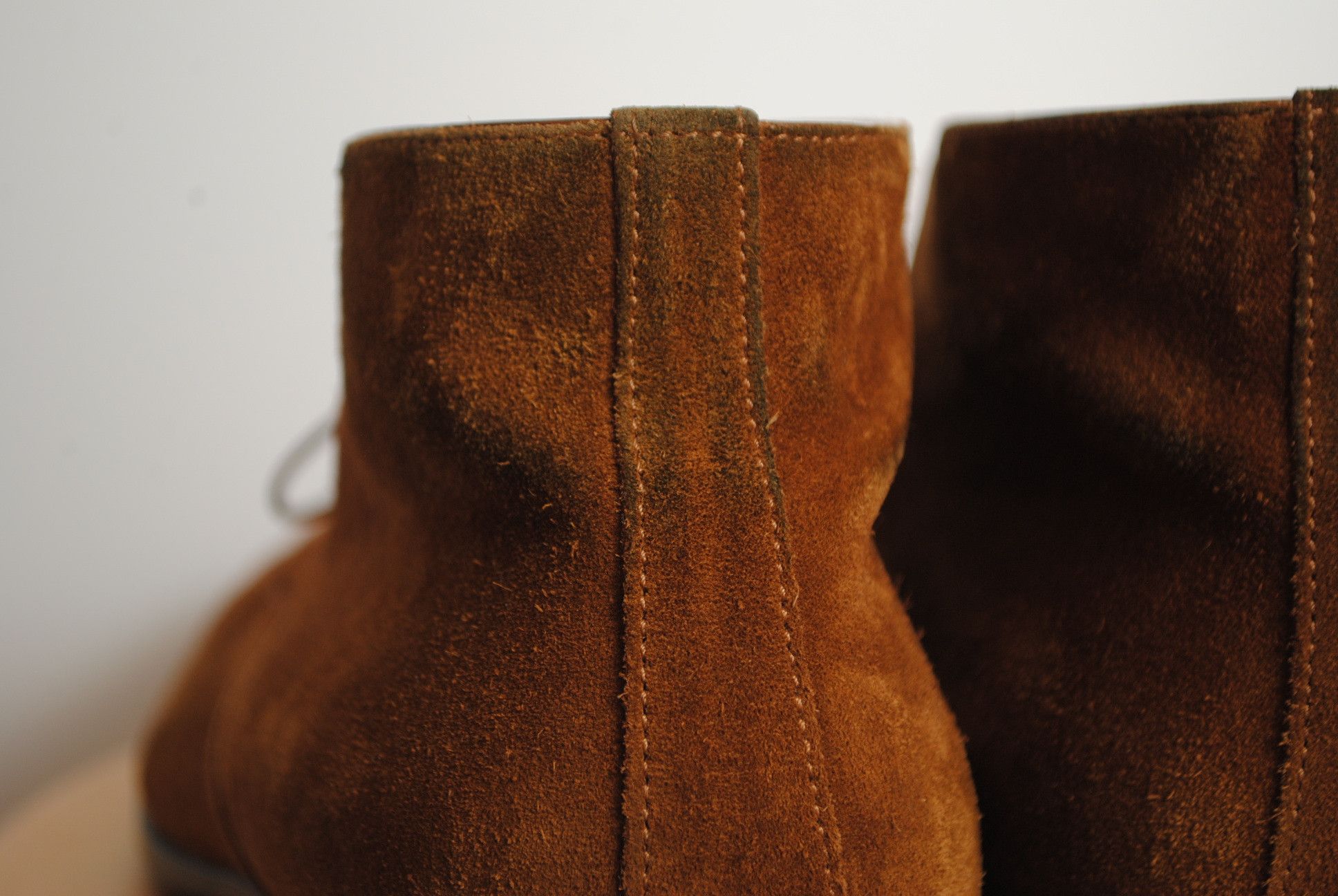 Santoni Santoni Cognac Suede Chukka Boots Size US 10.5 Size US 10.5 / EU 43-44 - 5 Thumbnail