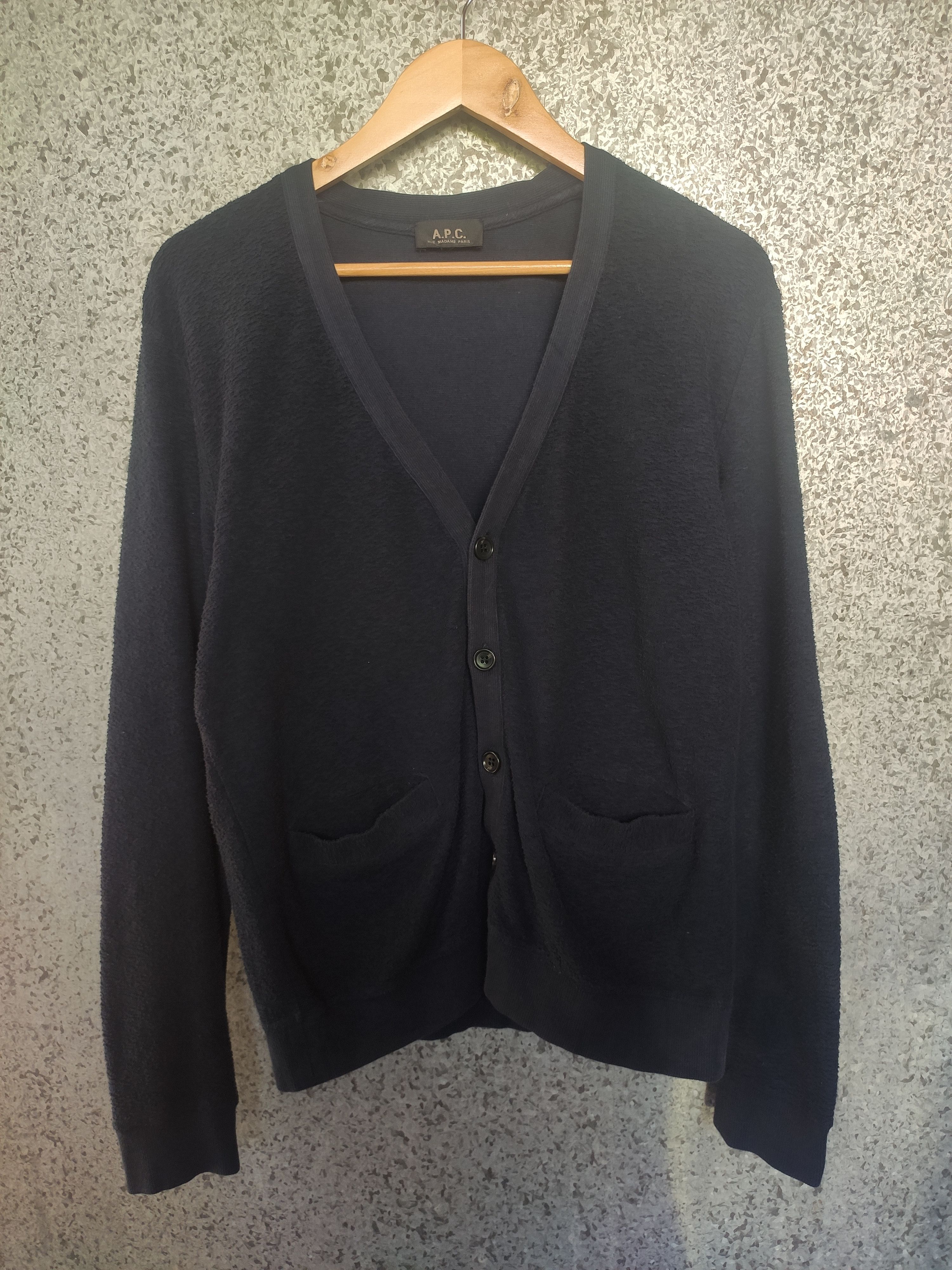 A.P.C. APC Cardigan Size US M / EU 48-50 / 2 - 2 Thumbnail