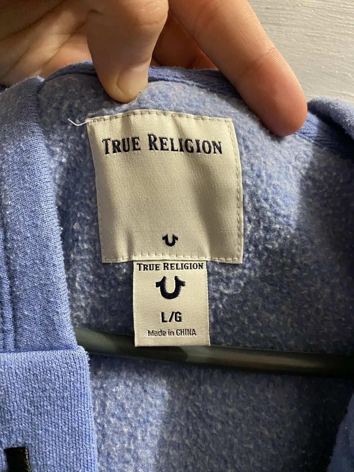 True Religion Rare Zip-Hoodie True Religion Japanese Brand Size L / US 10 / IT 46 - 10 Thumbnail