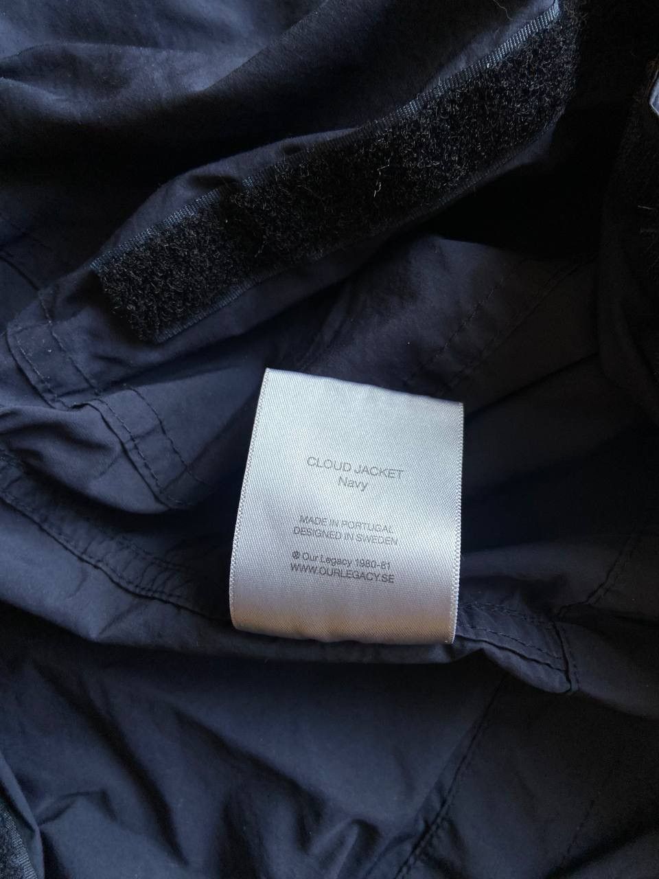 Other Our Legacy Cloud Jacket navy lightweight parka Size US L / EU 52-54 / 3 - 9 Thumbnail