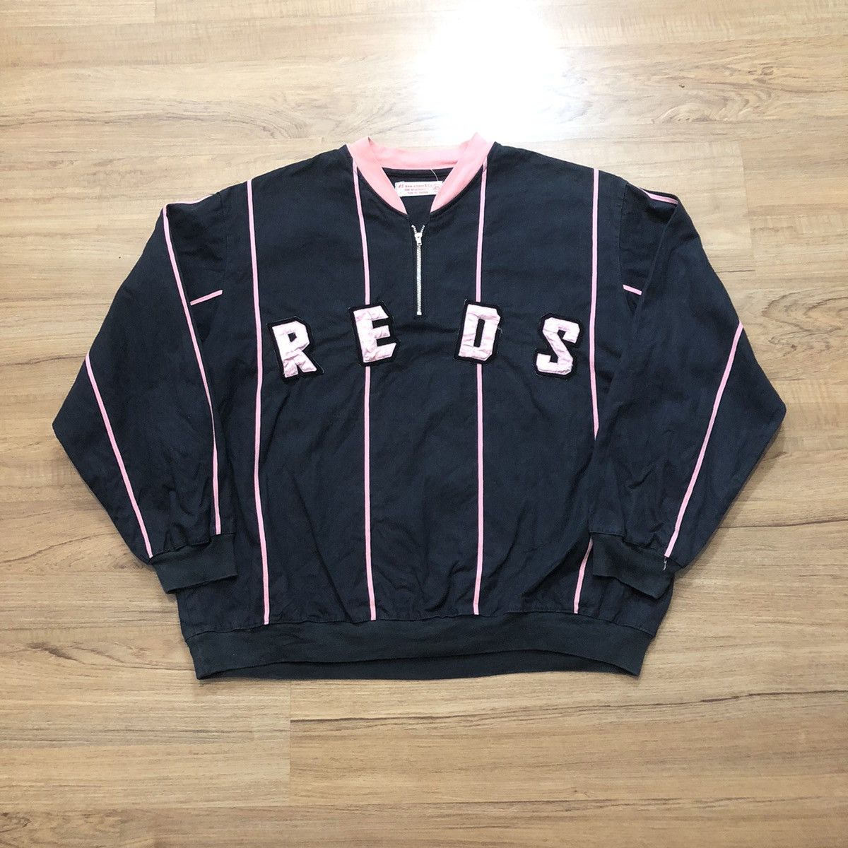 45rpm Vintage 45 RPM Pullover ‘Reds’ Made In Japan Size US M / EU 48-50 / 2 - 1 Thumbnail