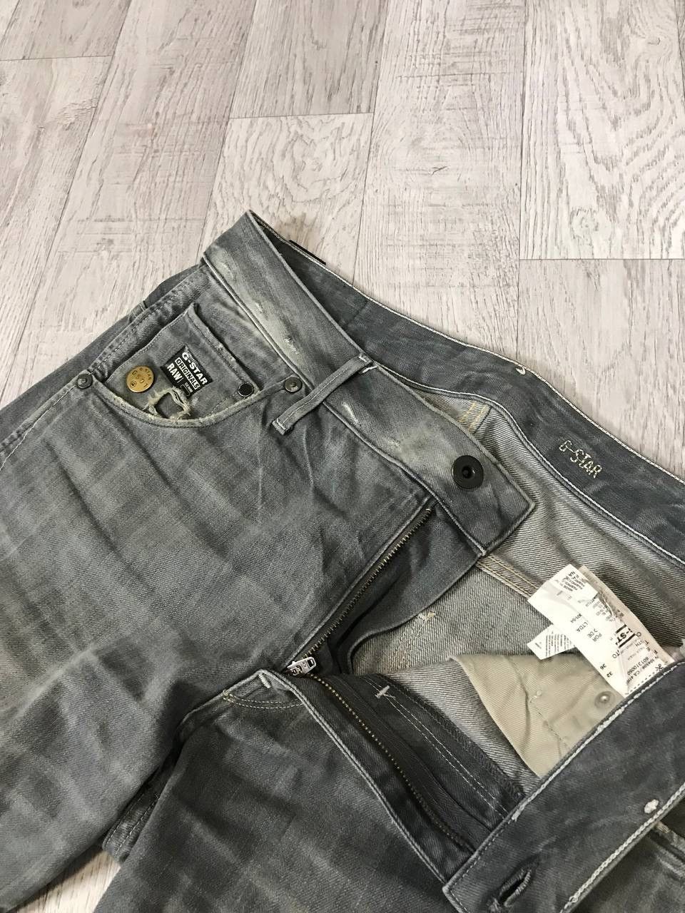 G-Star G Star Raw distressed denim jeans Size US 32 / EU 48 - 6 Thumbnail