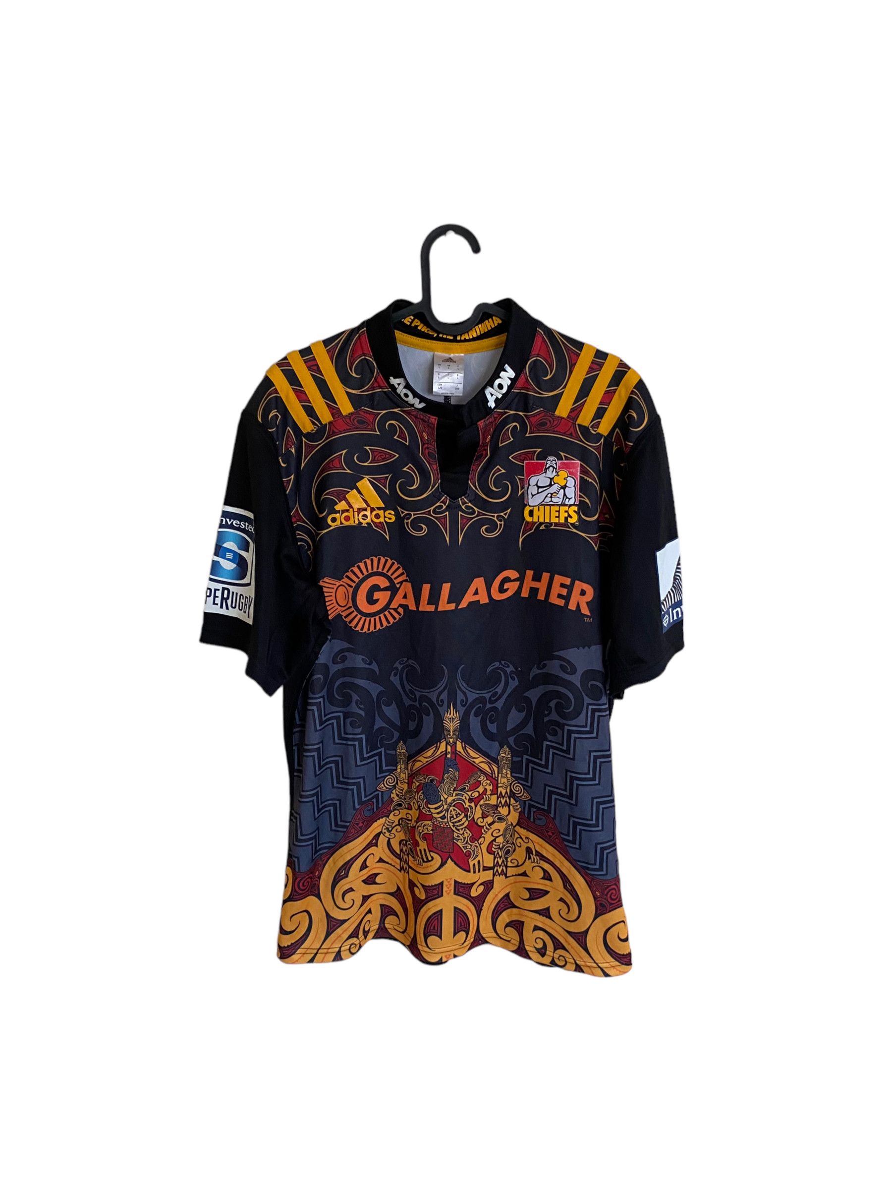 Adidas all over print Adidas rugby Chiefs jersey Size US L / EU 52-54 / 3 - 1 Thumbnail