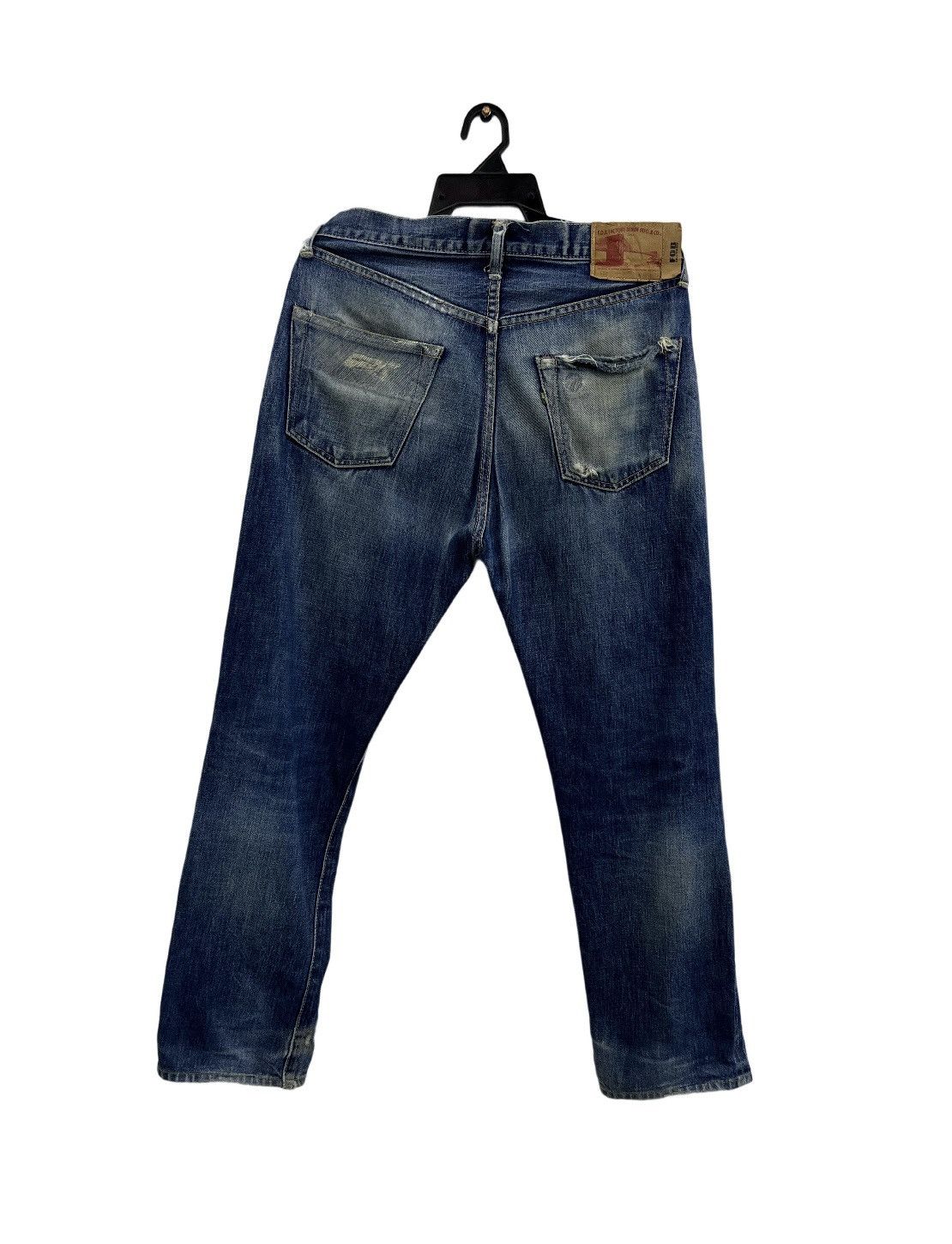 FOB Factory × Japanese Brand F.O.B Factory Made In Japan Denim Pants Size US 32 / EU 48 - 2 Thumbnail