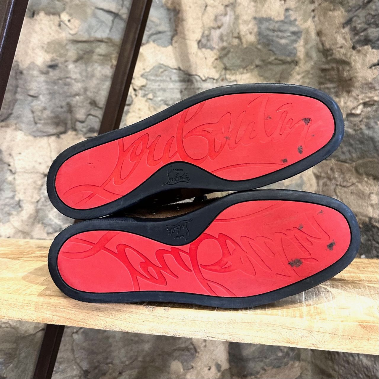 Christian Louboutin Christian Louboutin Black Pony Hair Rantus Orlato Sneakers Size US 10.5 / EU 43-44 - 10 Thumbnail
