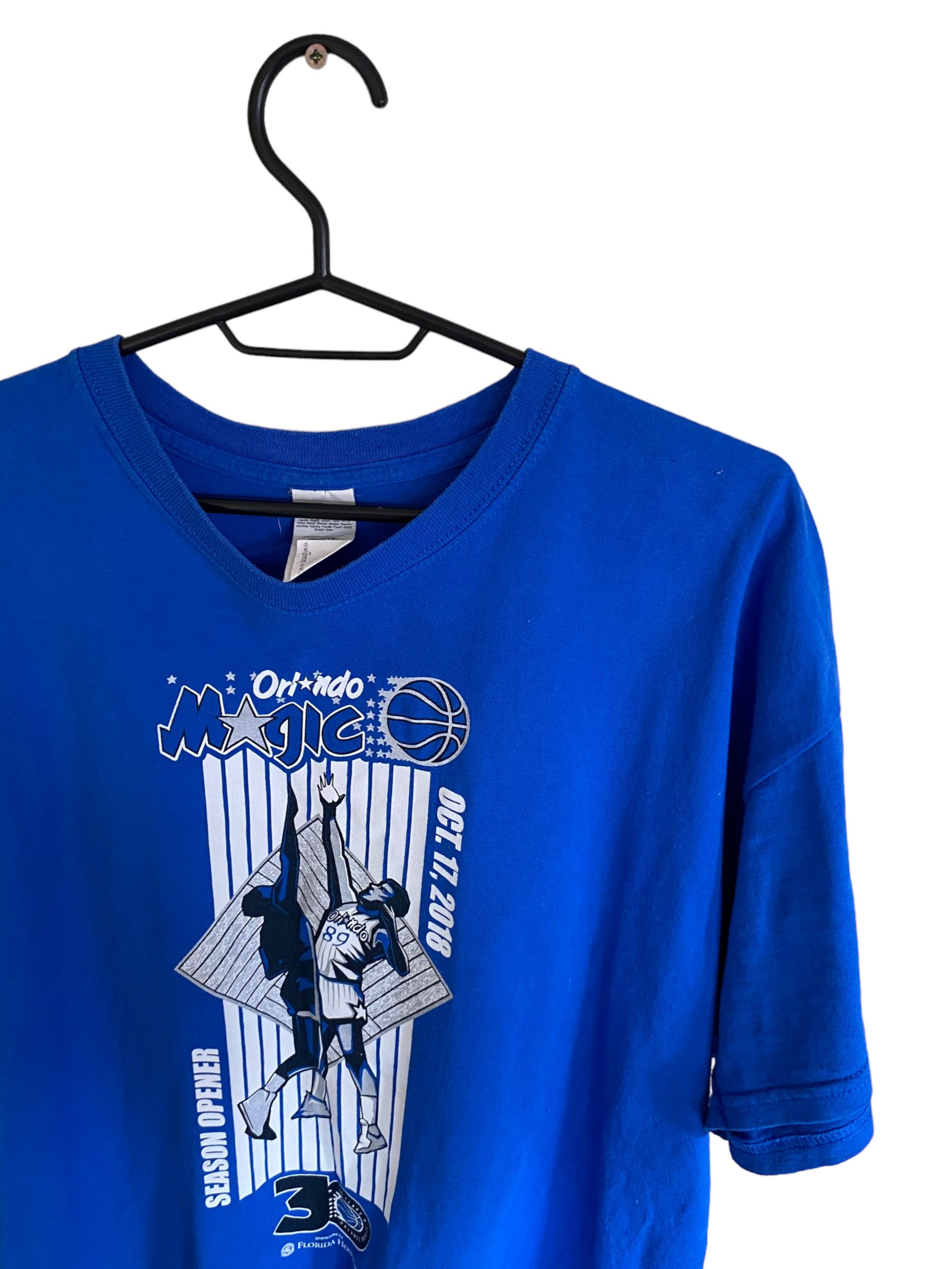 NBA × Vintage NBA Orlando Magic season opener 2018 tee Size US XL / EU 56 / 4 - 2 Thumbnail