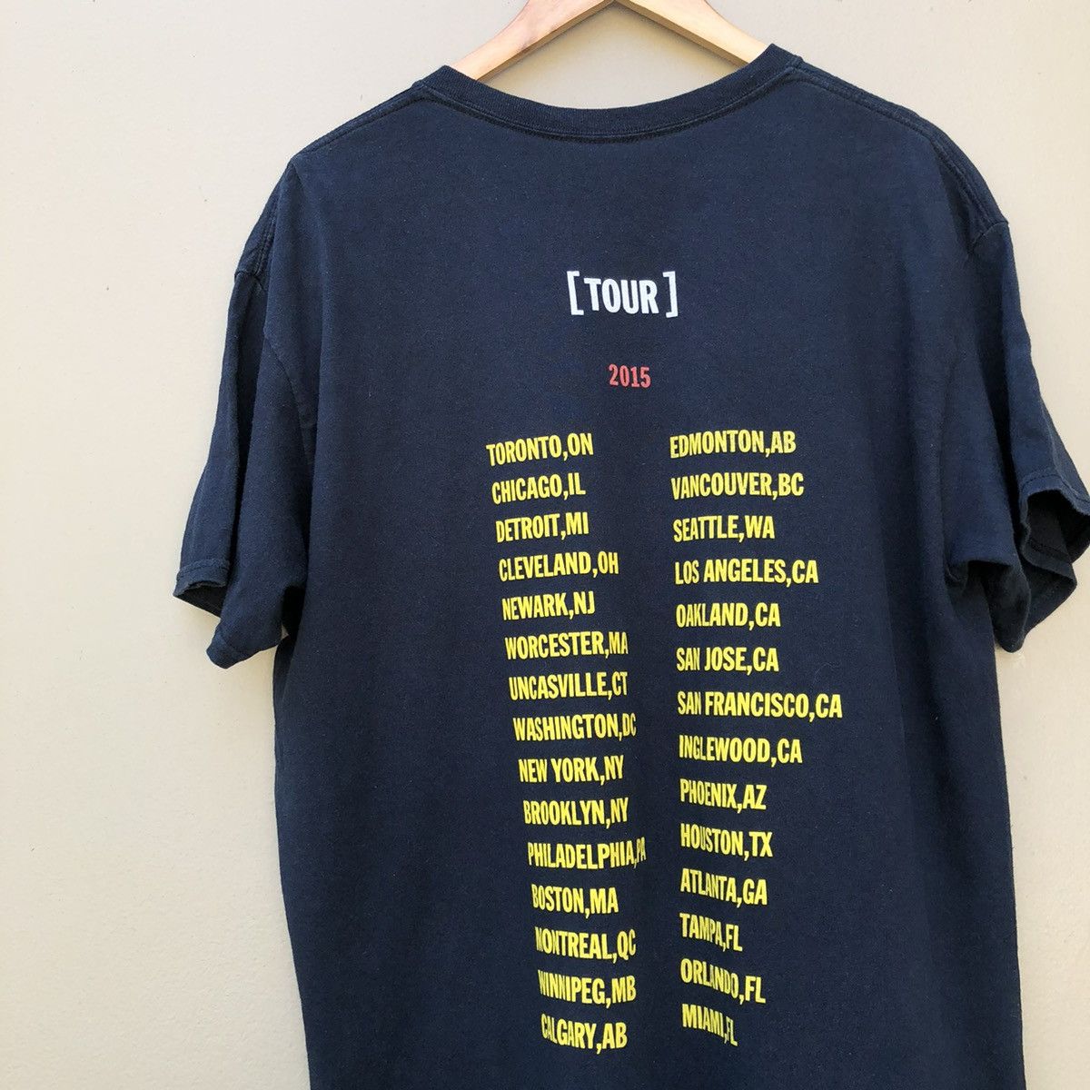Travis Scott × Vintage Travis Scott Rodeo tour 2015 merch t shirt Size US L / EU 52-54 / 3 - 4 Thumbnail