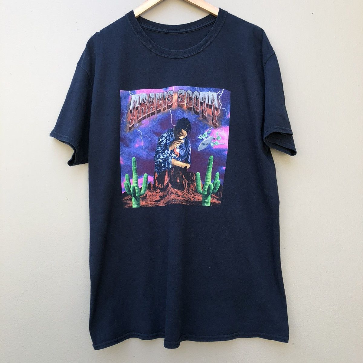 Travis Scott × Vintage Travis Scott Rodeo tour 2015 merch t shirt Size US L / EU 52-54 / 3 - 1 Thumbnail