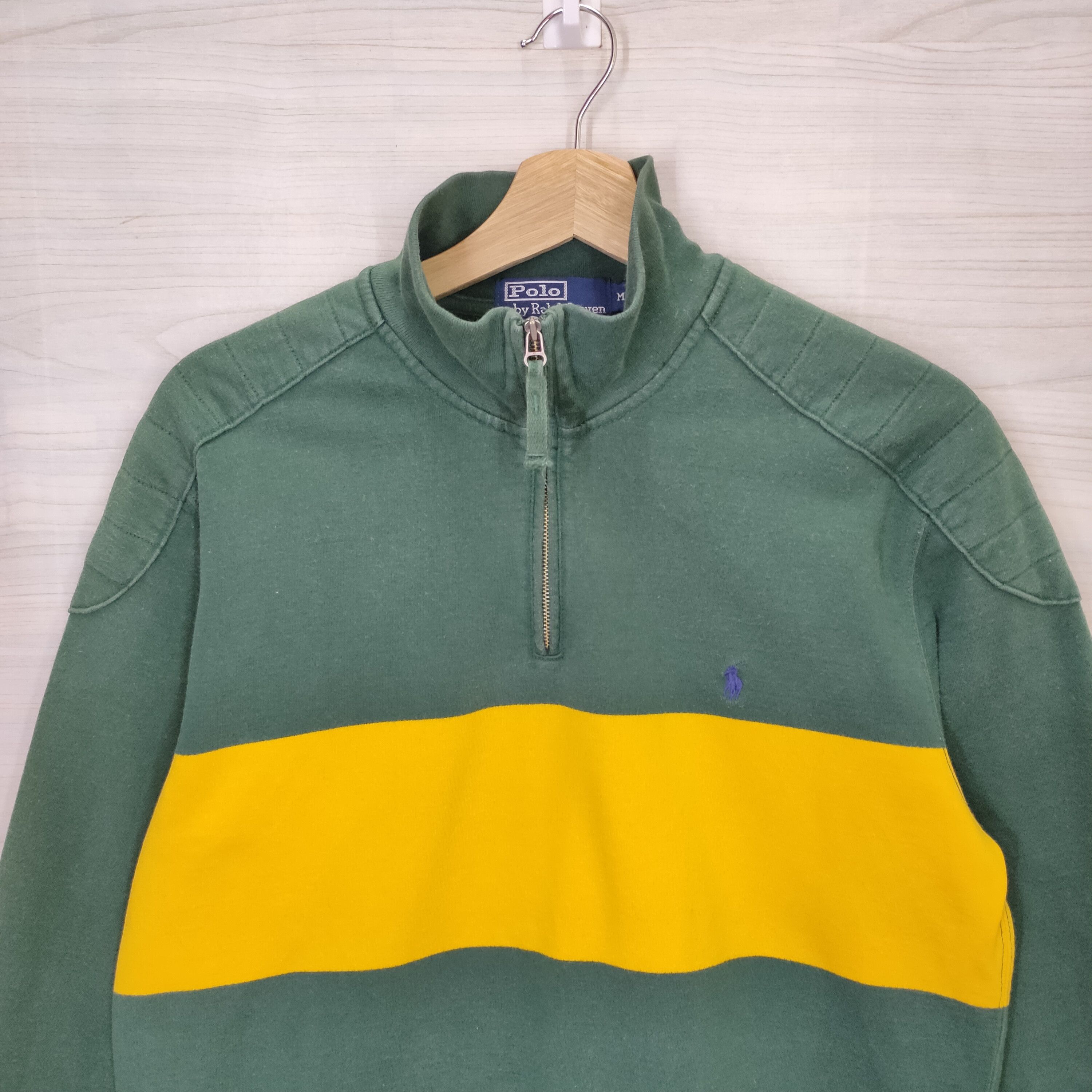 Polo Ralph Lauren Vintage Polo Ralph Lauren Quarter Zip Sweater Size US M / EU 48-50 / 2 - 3 Thumbnail