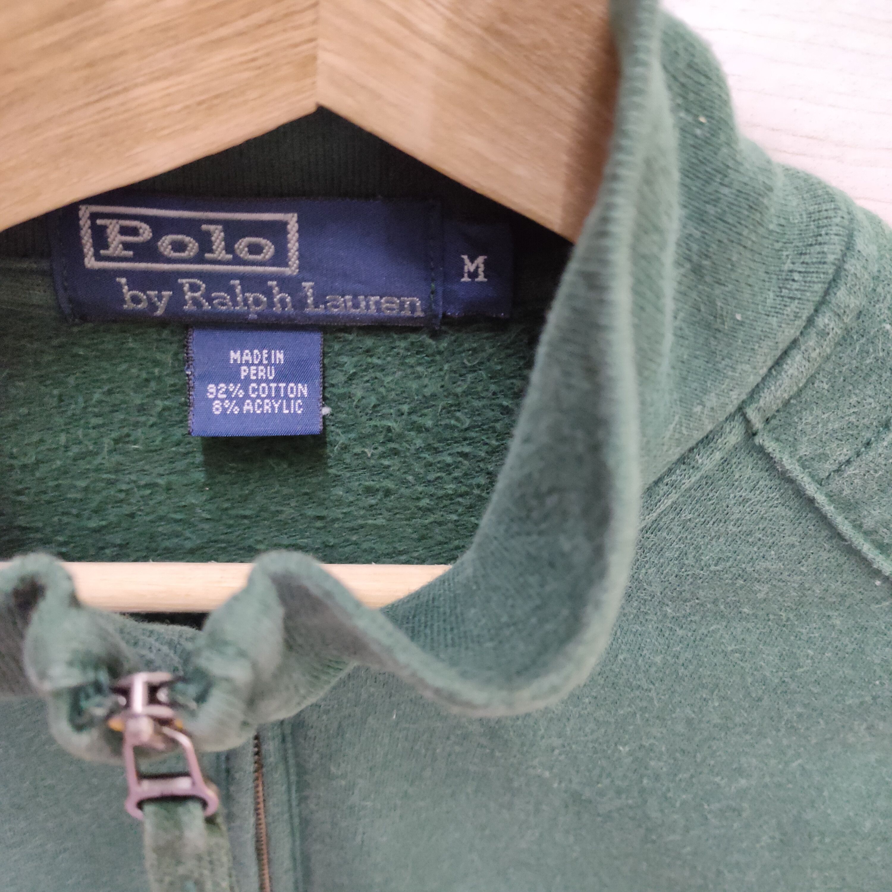 Polo Ralph Lauren Vintage Polo Ralph Lauren Quarter Zip Sweater Size US M / EU 48-50 / 2 - 7 Thumbnail