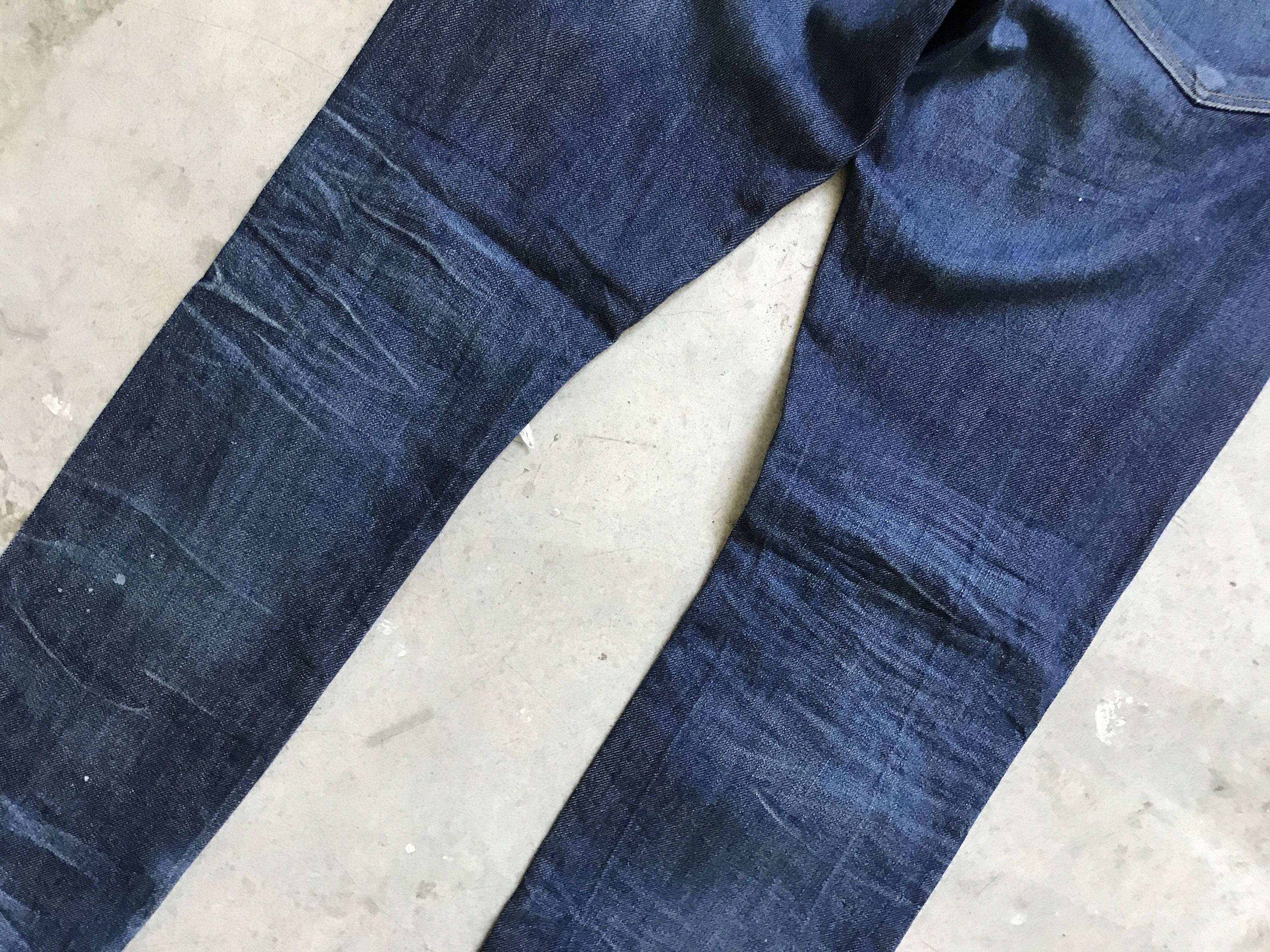 Designer D74 VANQUISH X RYO ISHIKAWA Japan Painter Distressed Denim Size US 32 / EU 48 - 12 Thumbnail