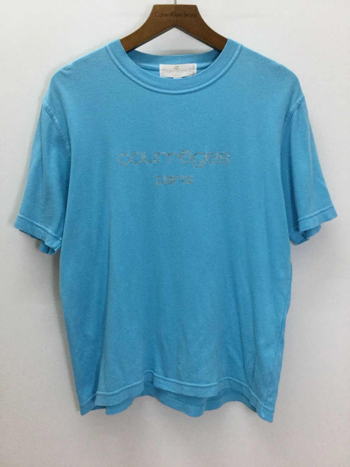 Courreges 2 Paris Spellout Vintage T-Shirt