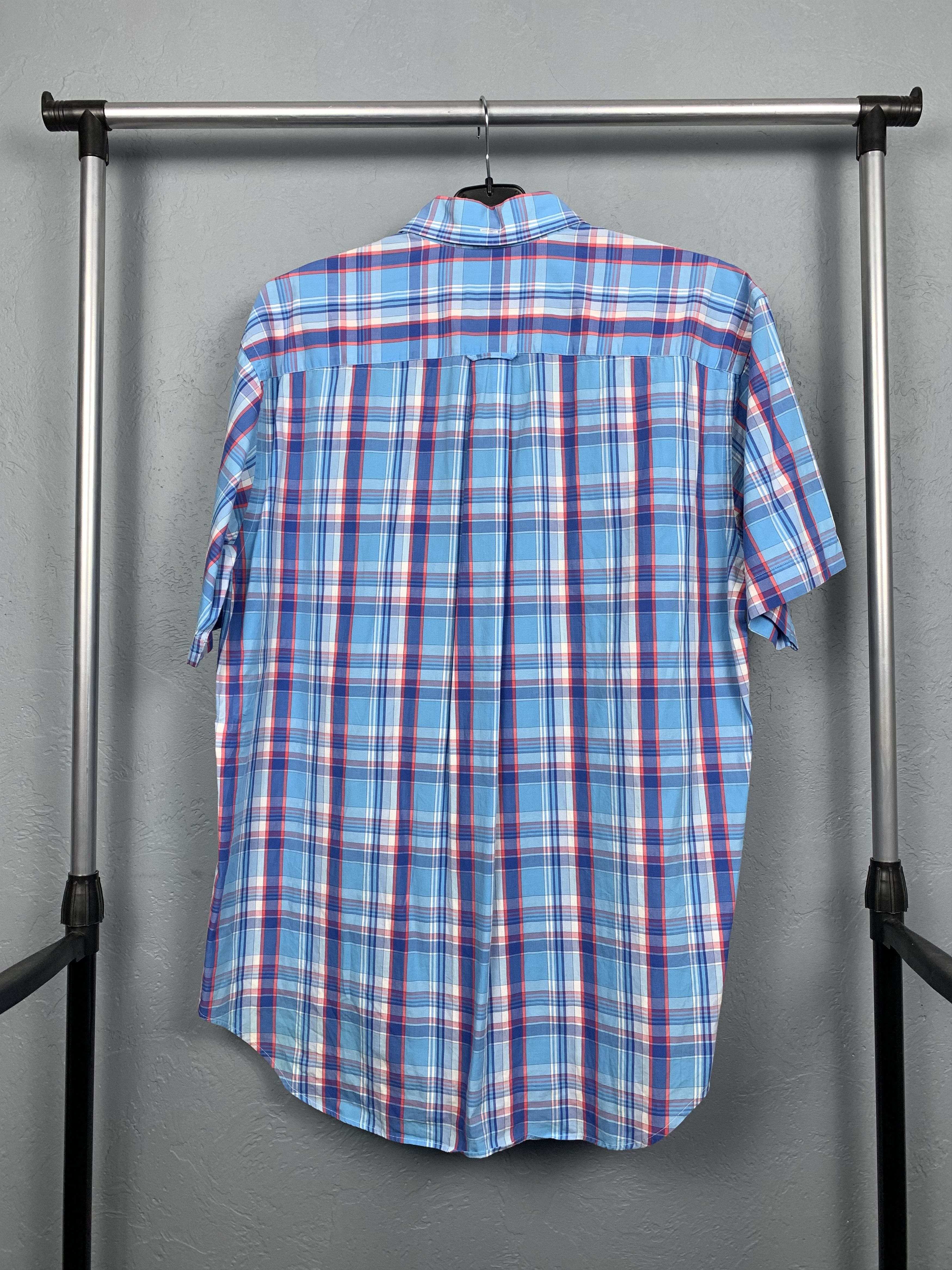 Lacoste Lacoste Mens Blue Short Sleeve Shirt Size US L / EU 52-54 / 3 - 5 Thumbnail