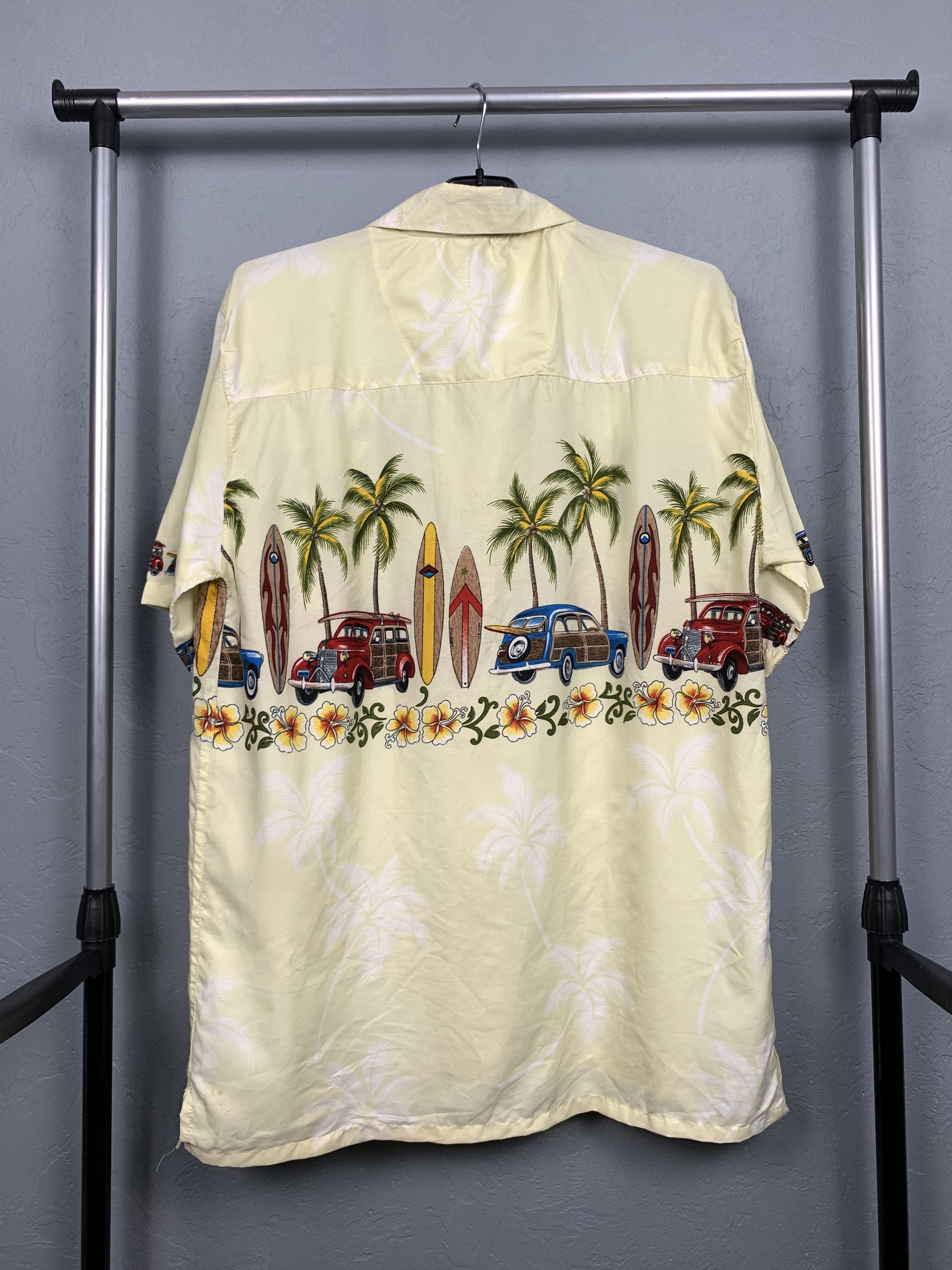 Vintage Vintage Hawaiian Shirt Full Printed Size US L / EU 52-54 / 3 - 4 Thumbnail