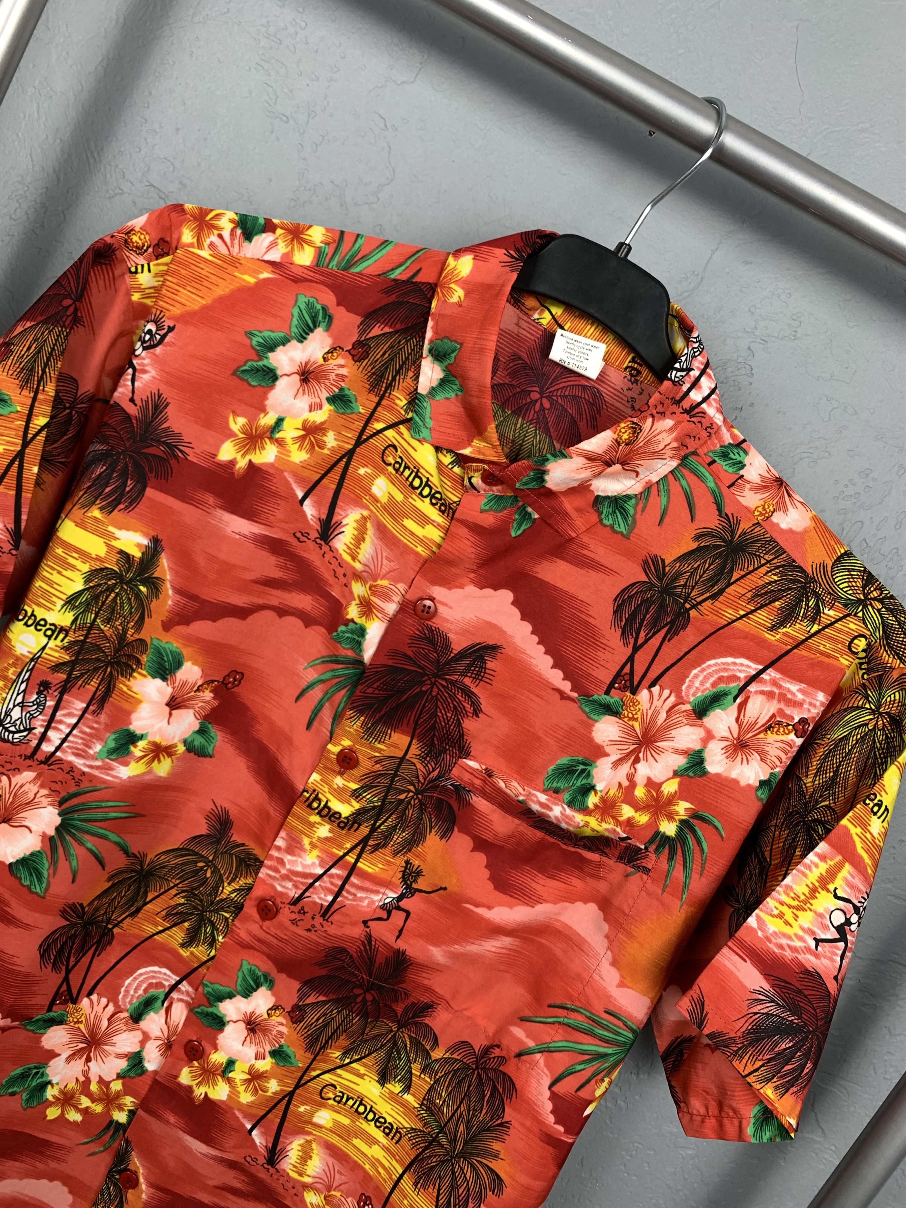 Other Vintage Hawaiian Shirt Full Printed Size US M / EU 48-50 / 2 - 2 Thumbnail